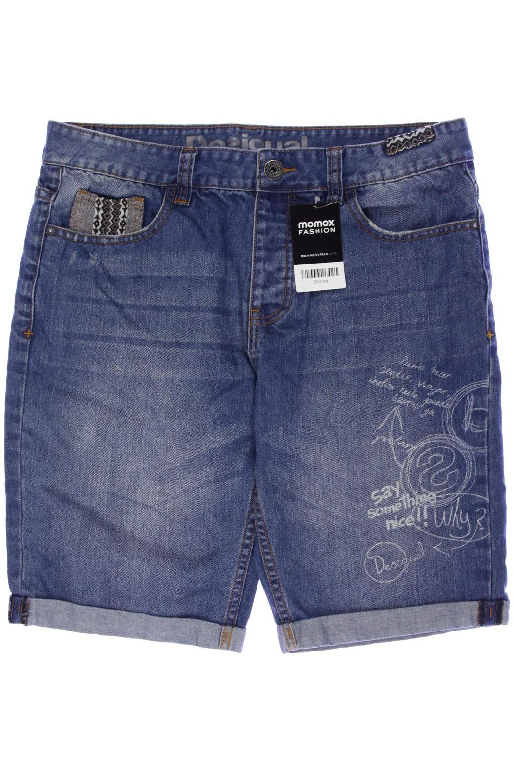 

Desigual Herren Shorts, blau, Gr. 32