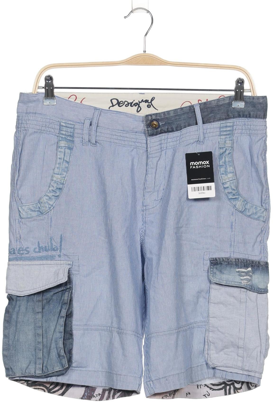 

Desigual Herren Shorts, blau, Gr. 36