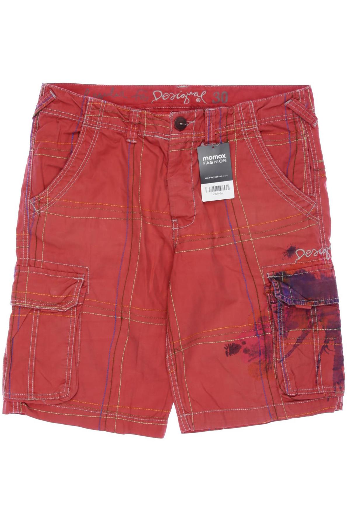 

Desigual Herren Shorts, rot, Gr. 50