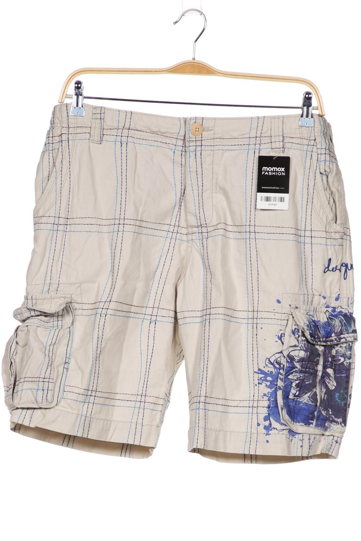 

Desigual Herren Shorts, cremeweiß