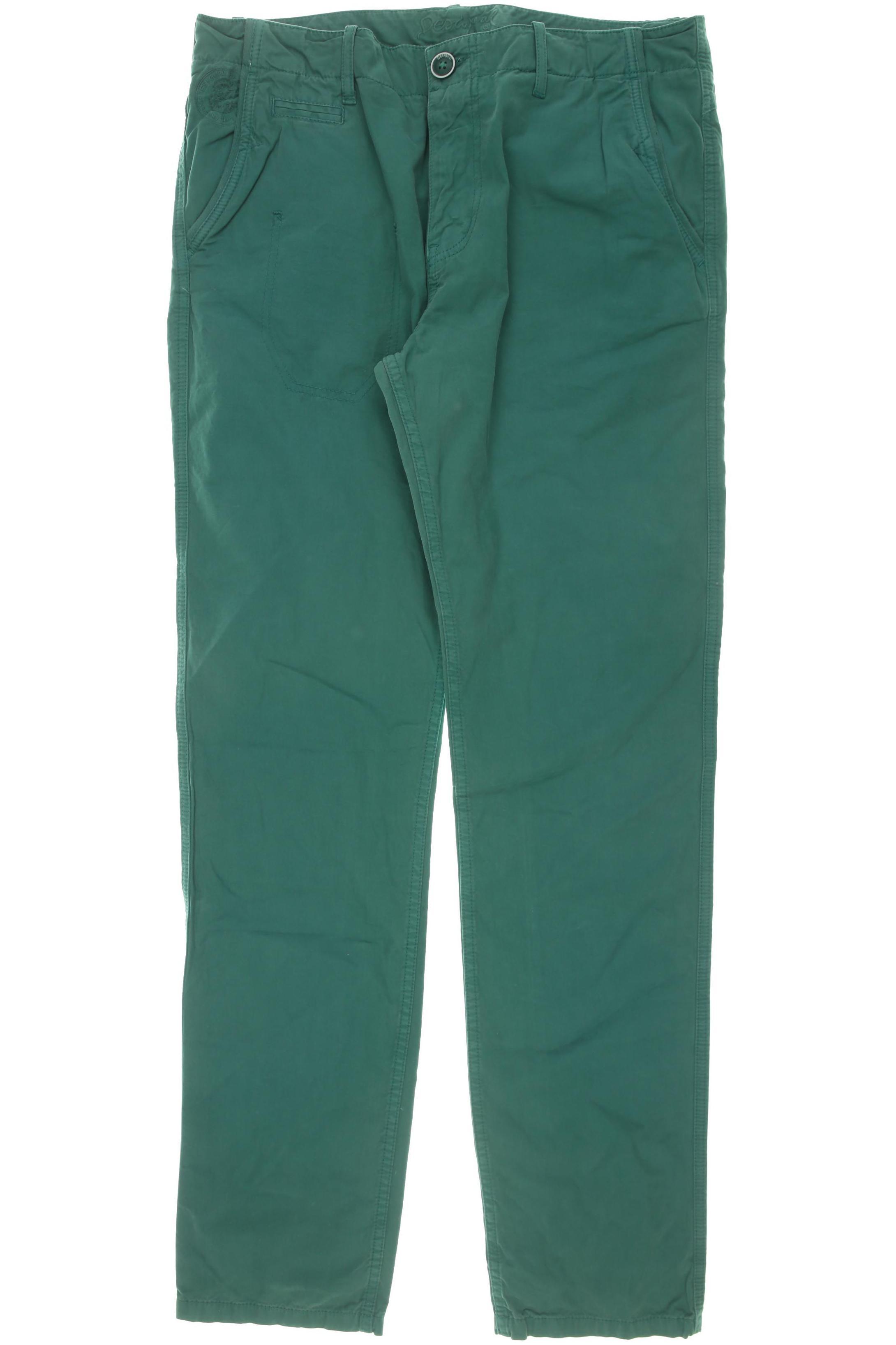 Thumbnail - Desigual Herren Stoffhose, grün, Gr. 34