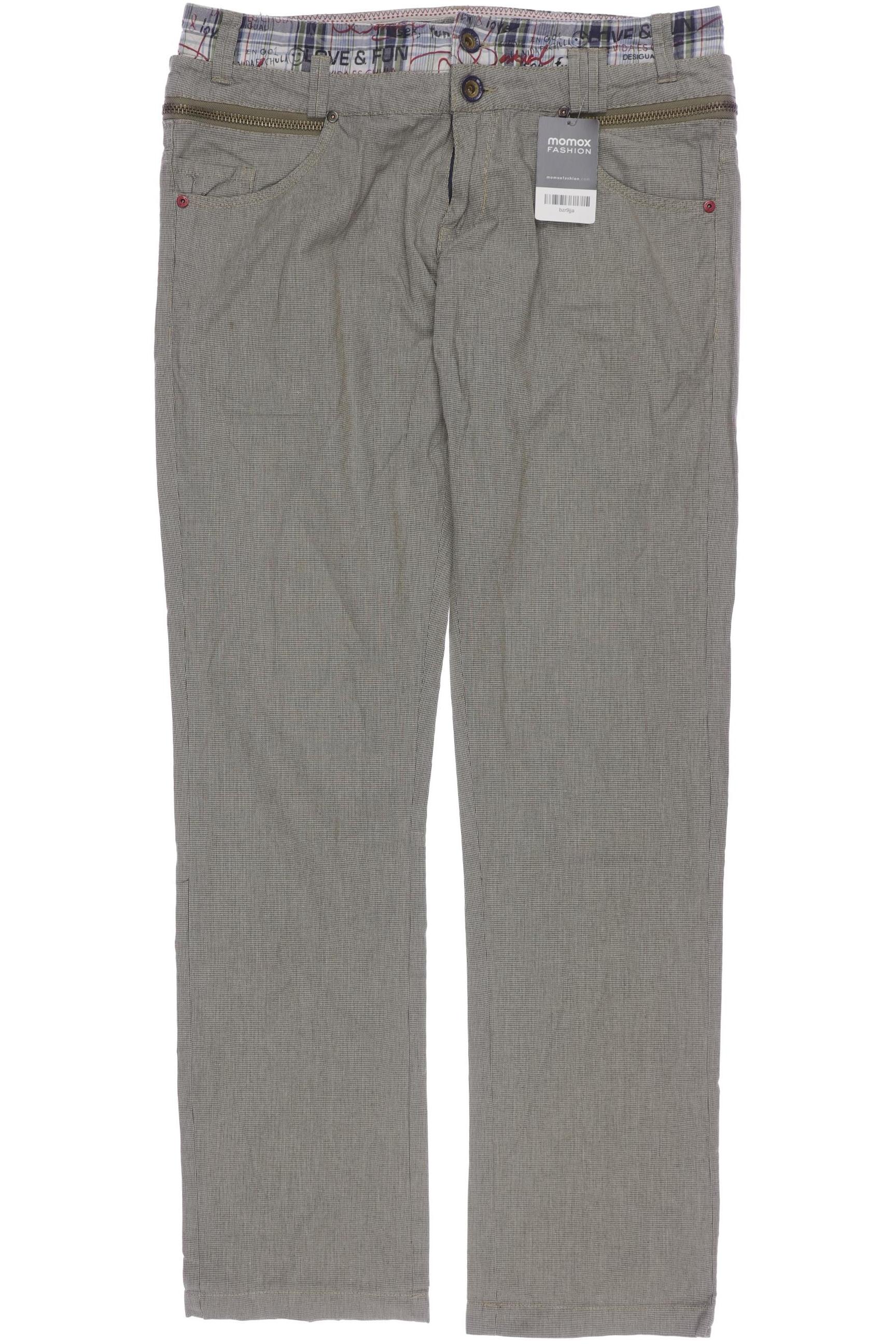 

Desigual Herren Stoffhose, grün, Gr. 34