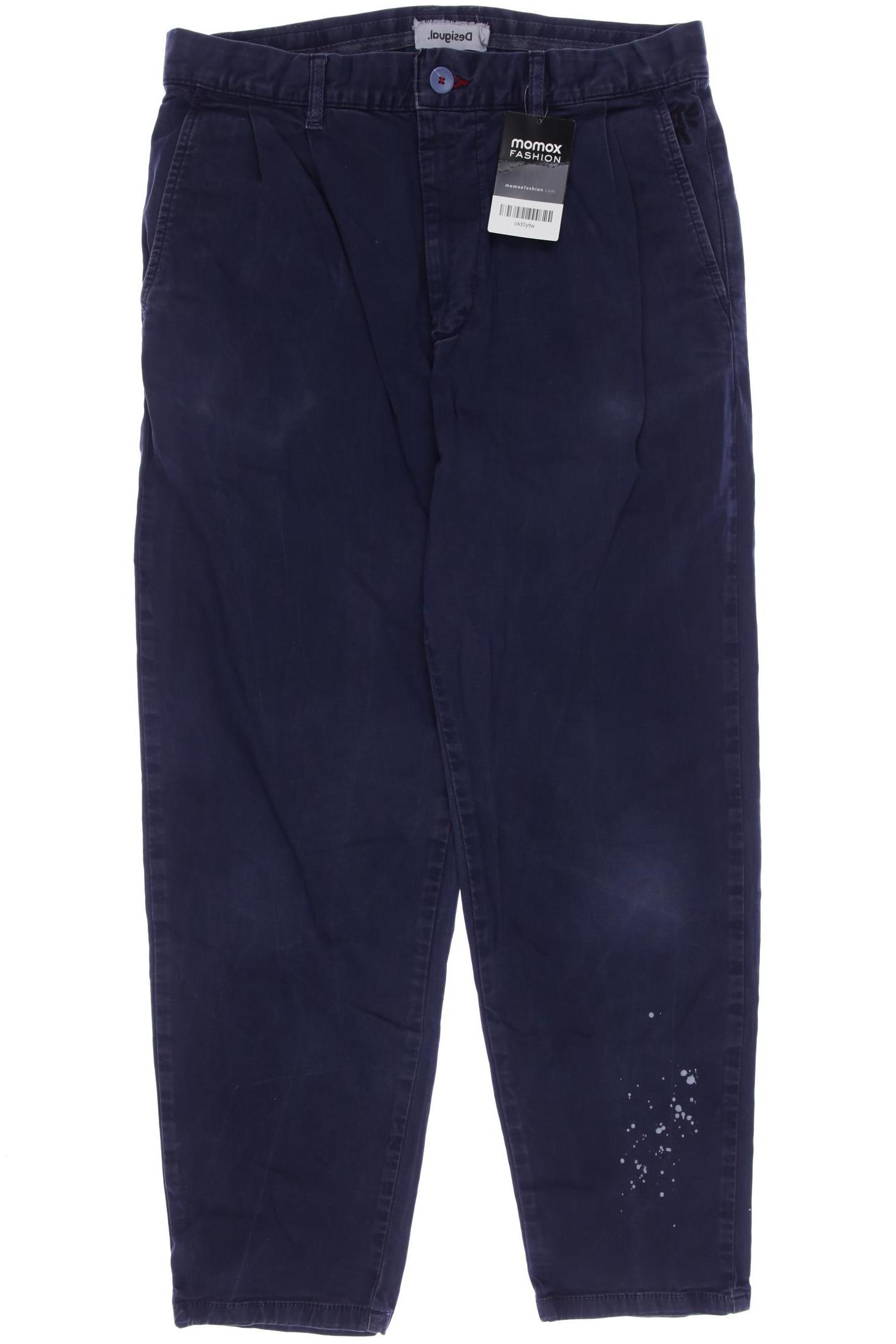 

Desigual Herren Stoffhose, marineblau, Gr. 28