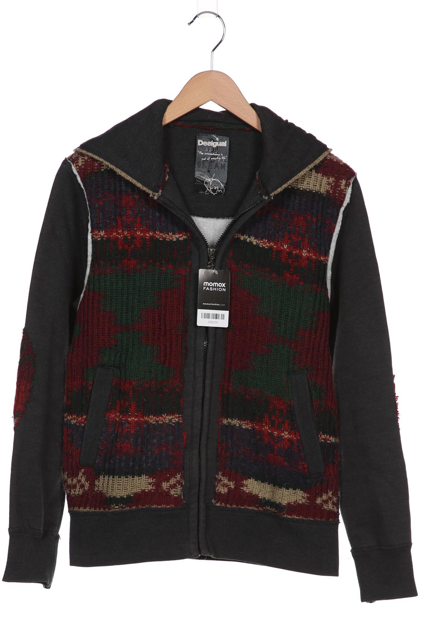 

Desigual Herren Strickjacke, grau, Gr. 48