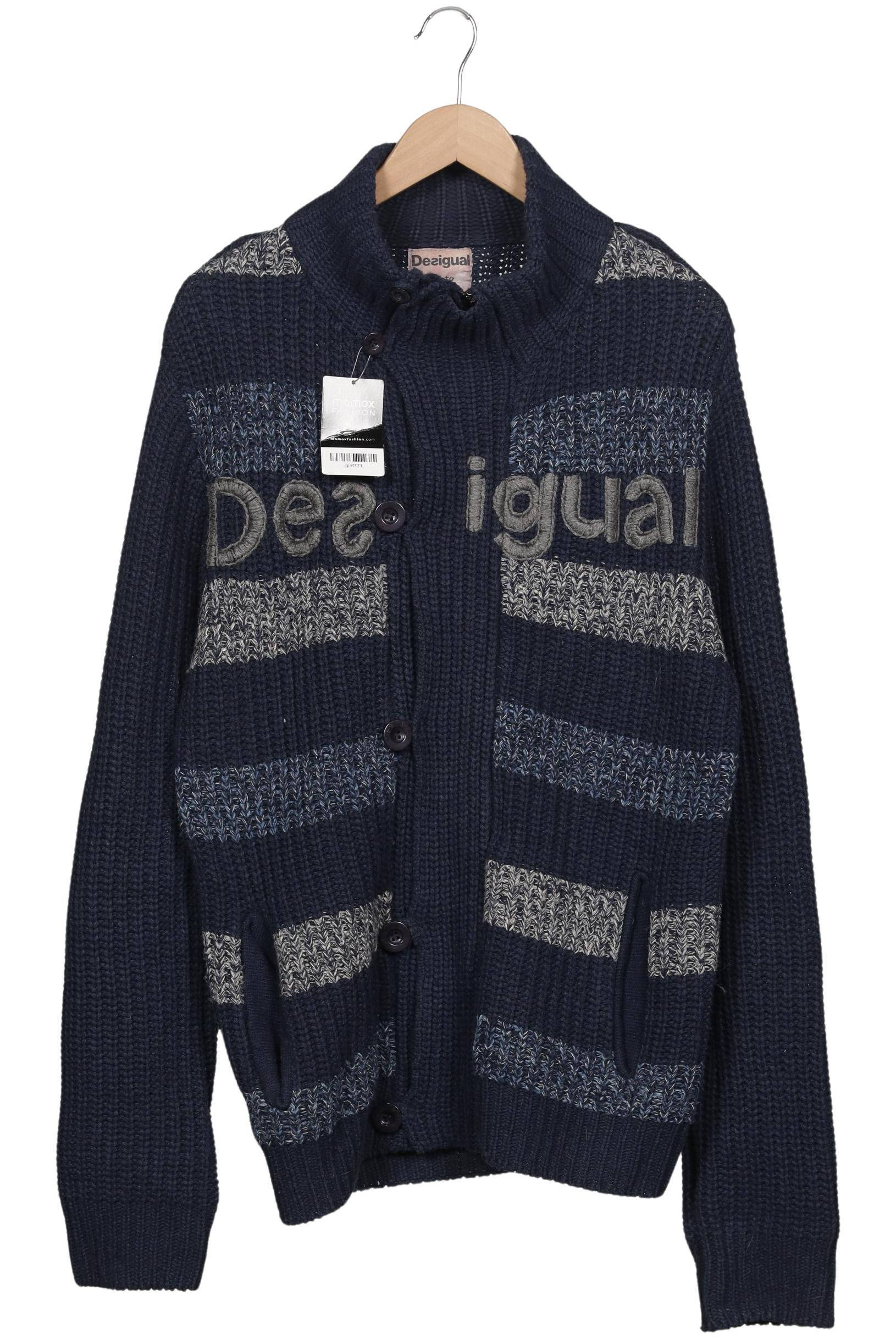 Thumbnail - Desigual Herren Strickjacke, marineblau, Gr. 52