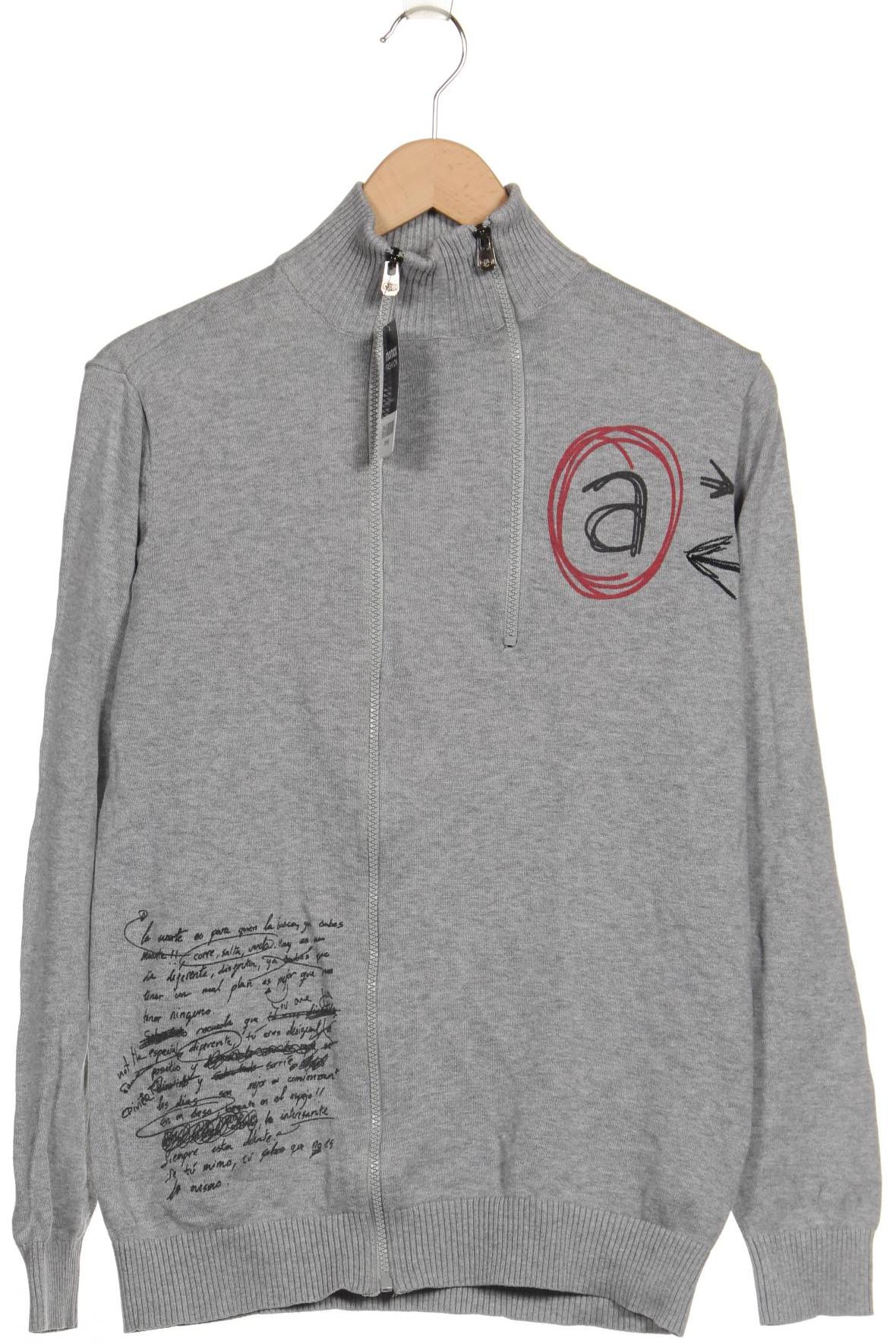 

Desigual Herren Strickjacke, grau, Gr. 48