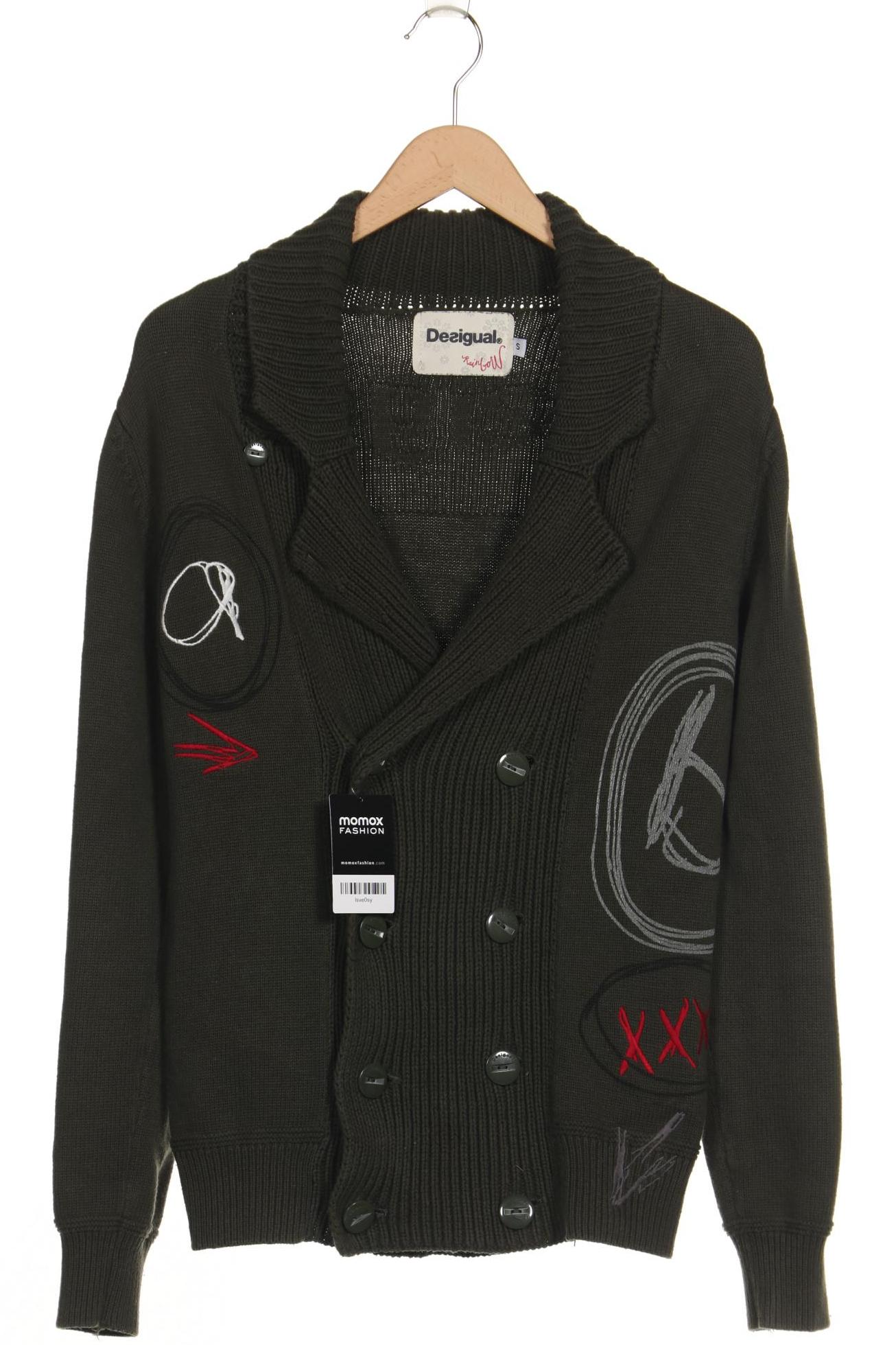 

Desigual Herren Strickjacke, grün, Gr. 46