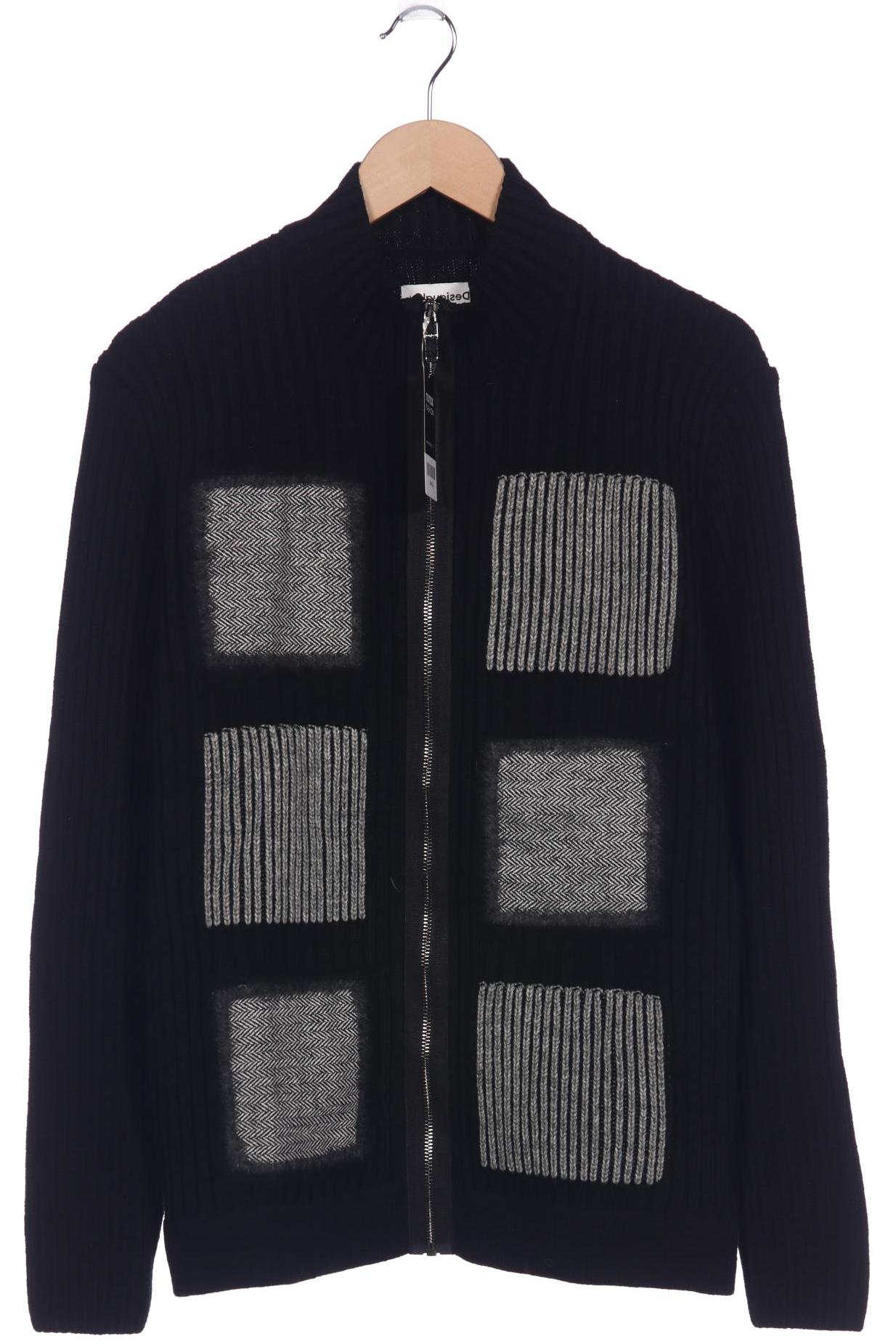 

Desigual Herren Strickjacke, schwarz, Gr. 48