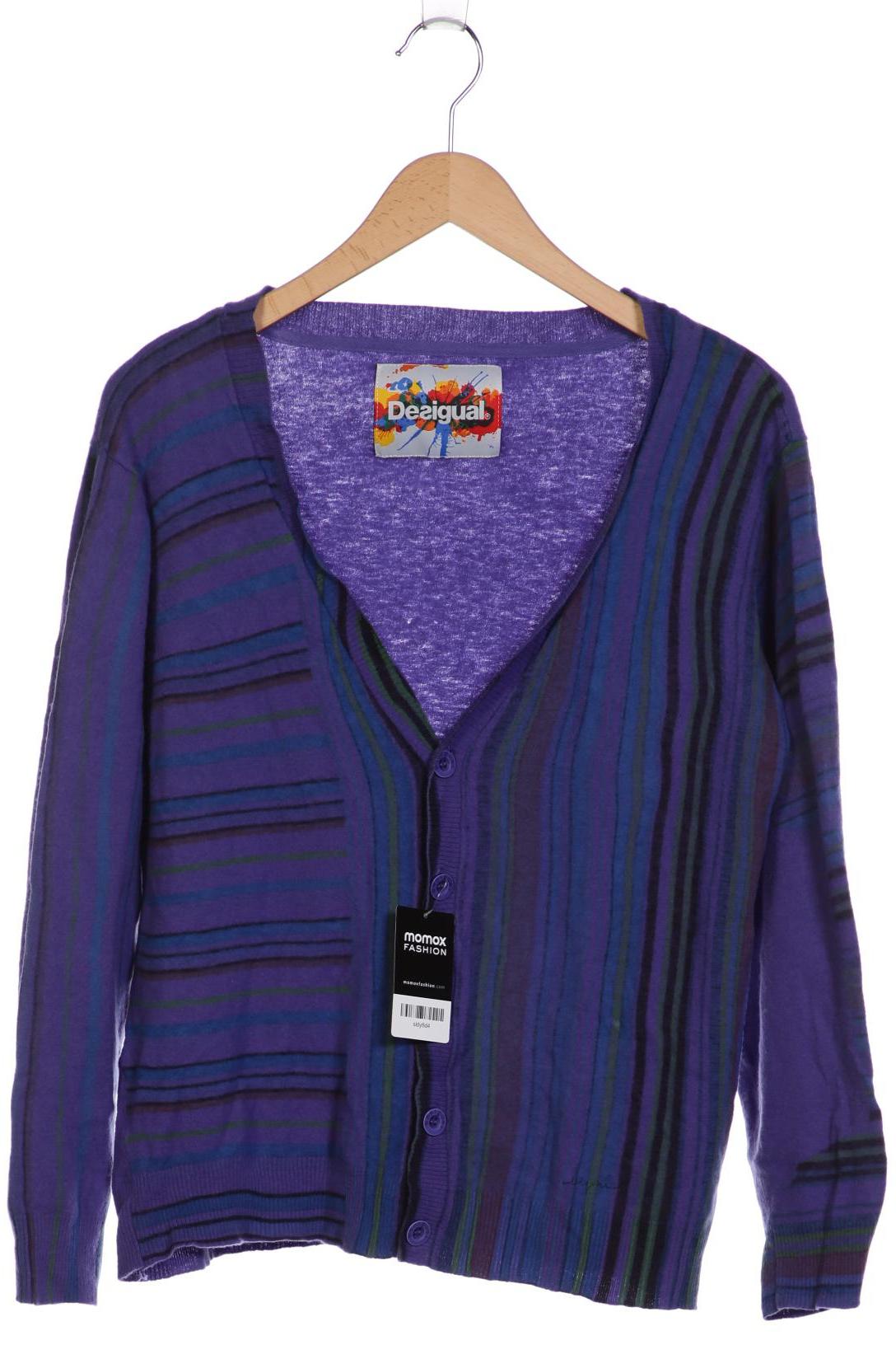 

Desigual Herren Strickjacke, flieder, Gr. 54