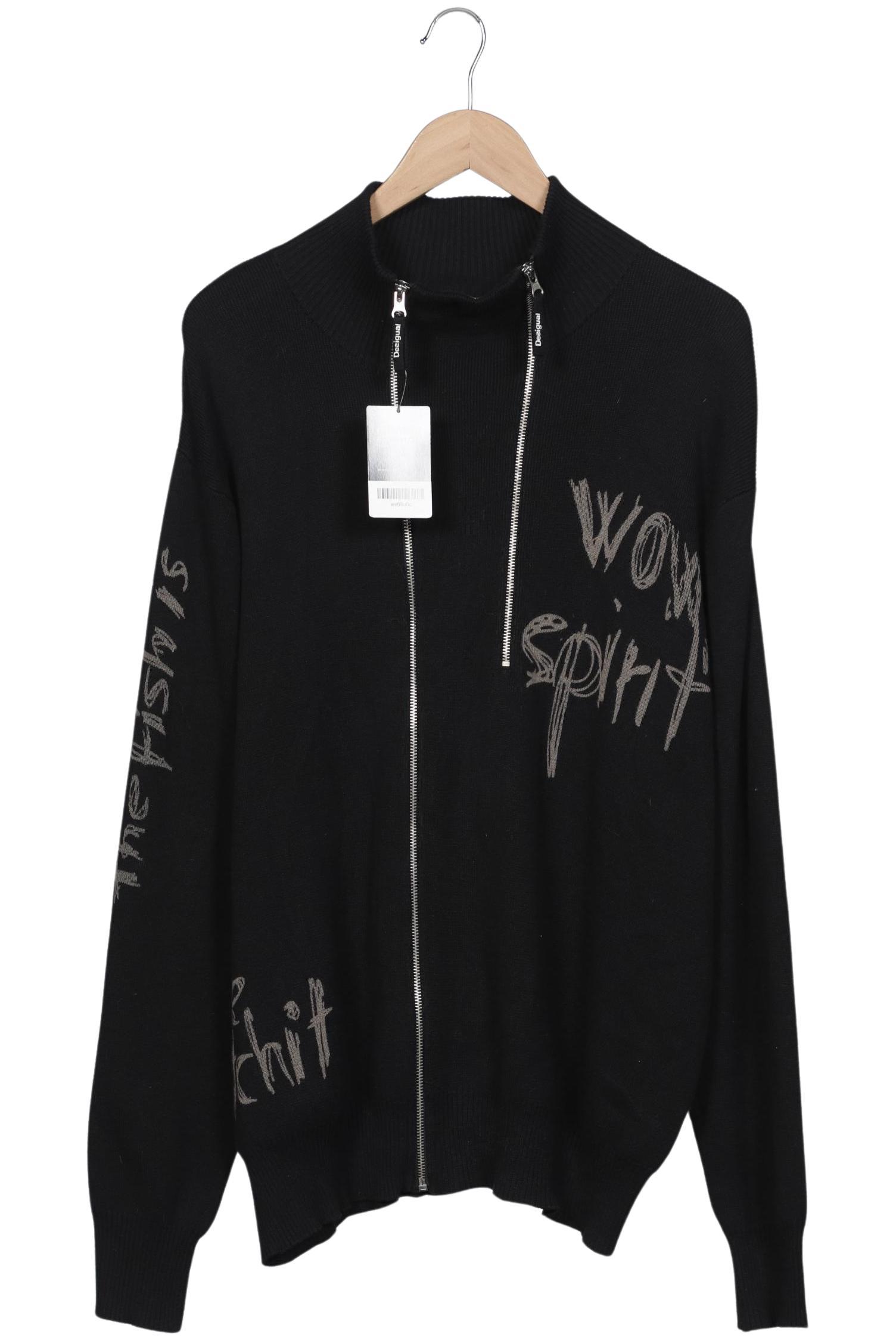 

Desigual Herren Strickjacke, schwarz, Gr. 58