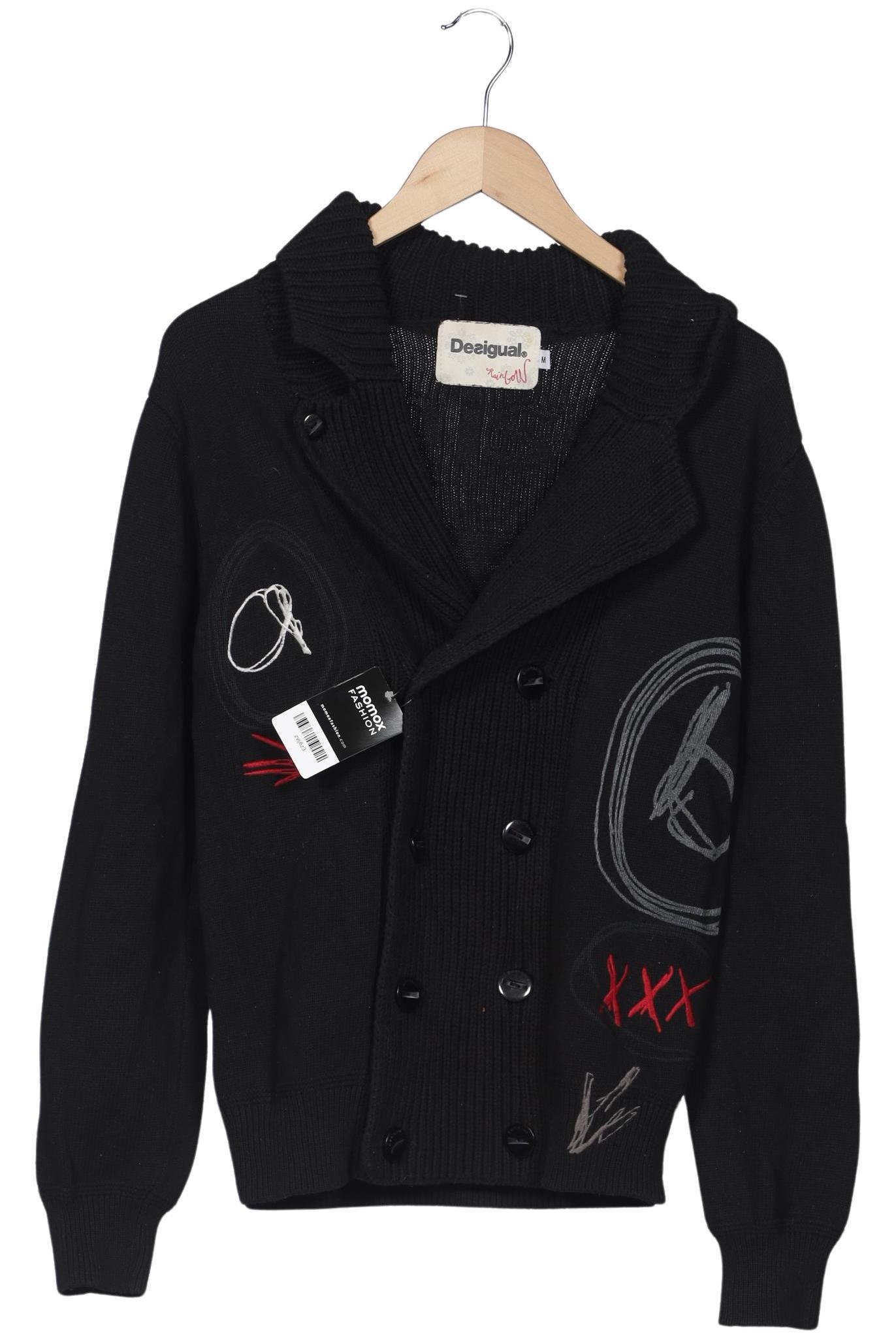 

Desigual Herren Strickjacke, schwarz, Gr. 48
