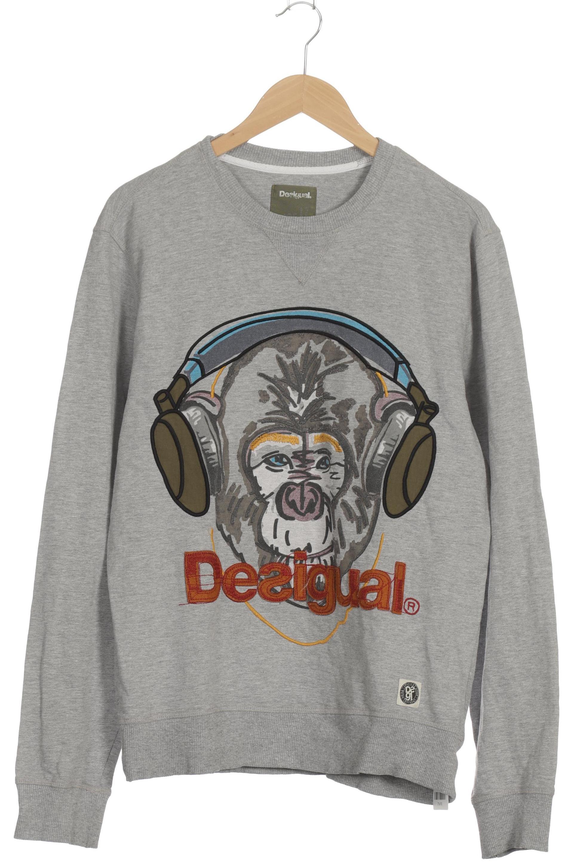 

Desigual Herren Sweatshirt, grau, Gr.