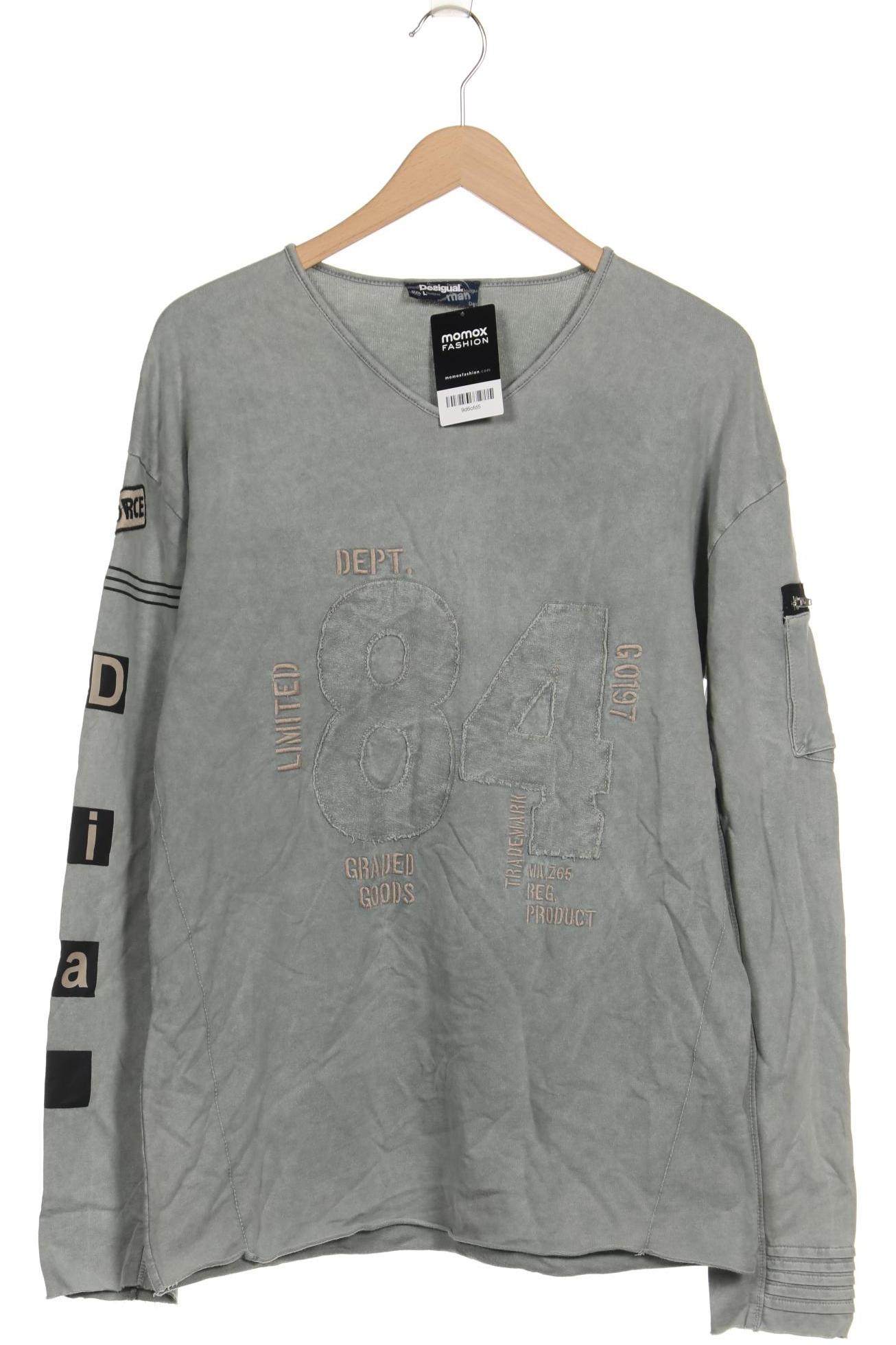 

Desigual Herren Sweatshirt, hellgrün, Gr. 52