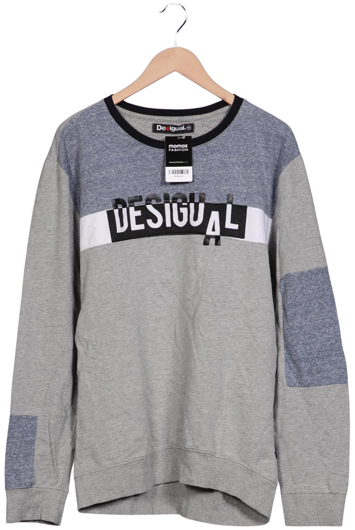 

Desigual Herren Sweatshirt, grau, Gr. 56