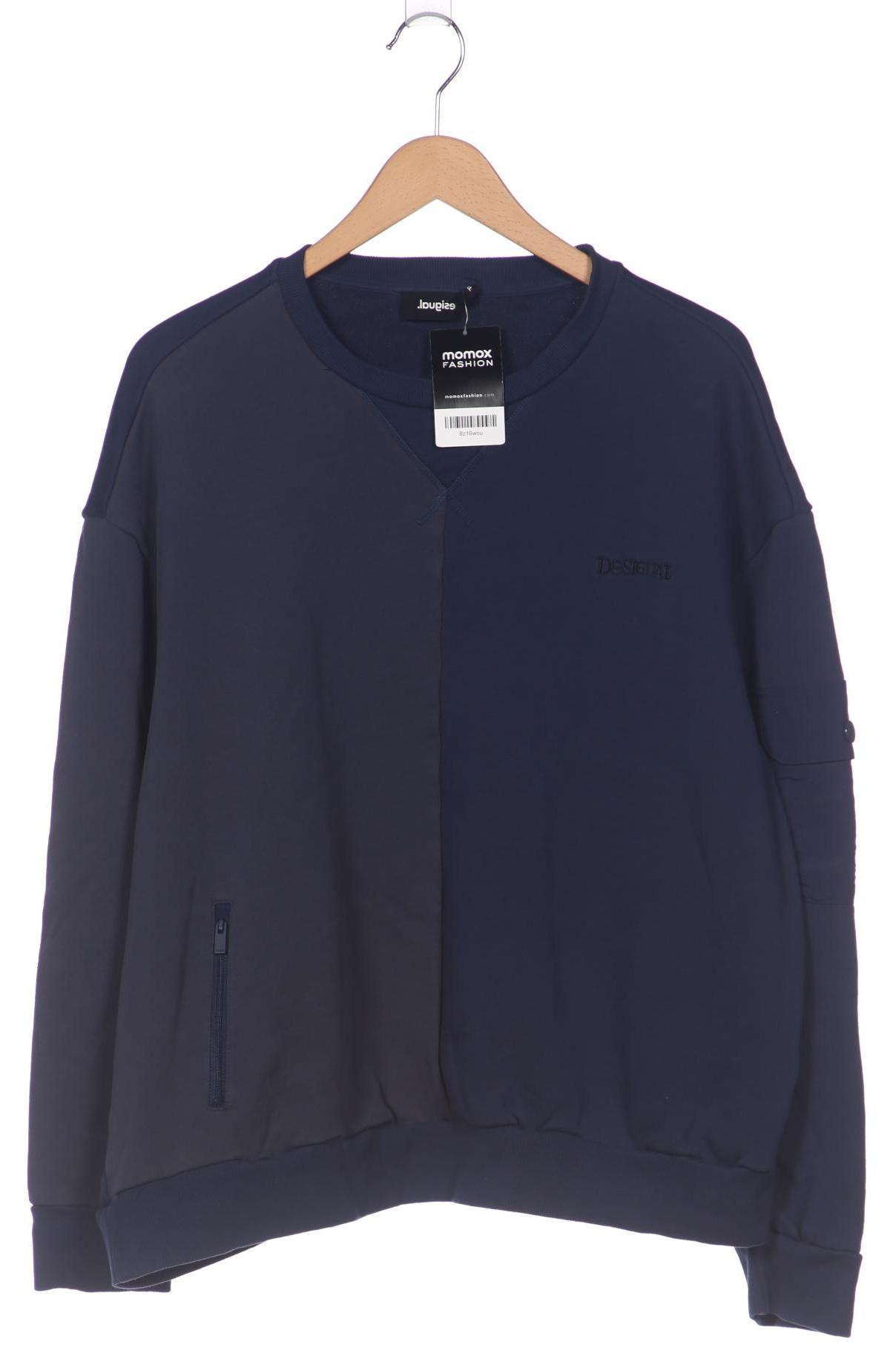 

Desigual Herren Sweatshirt, blau, Gr. 56