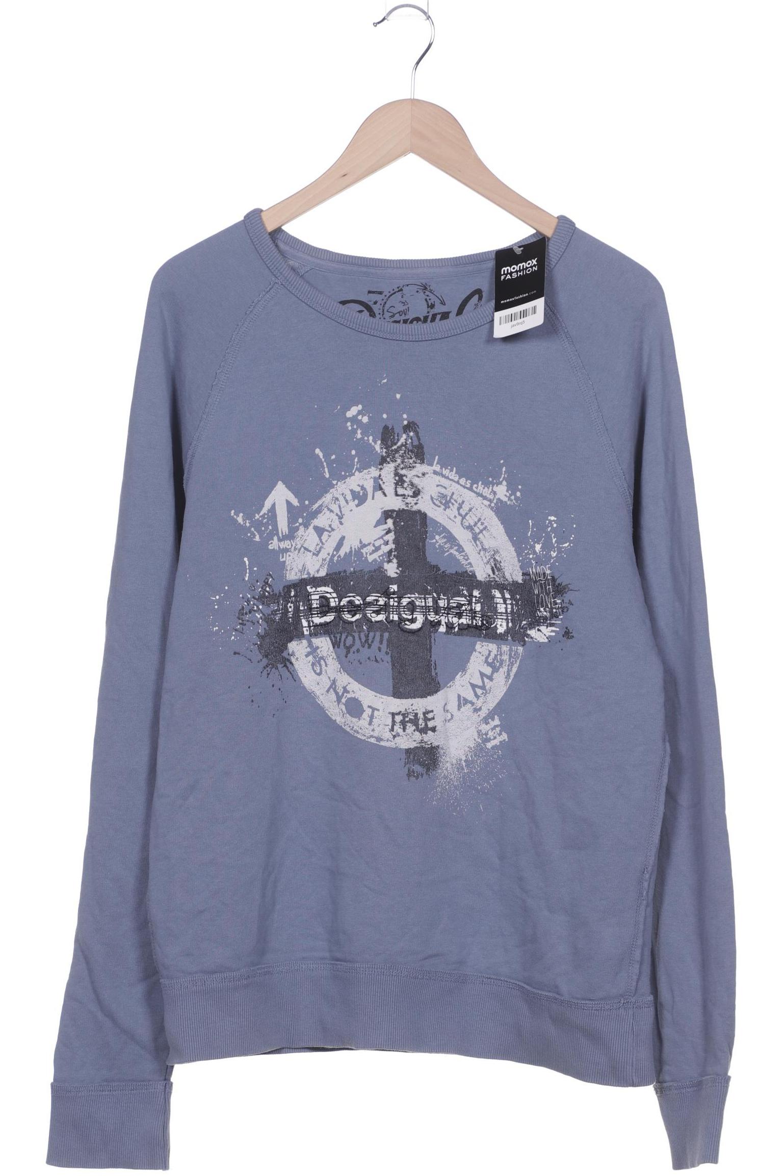 

Desigual Herren Sweatshirt, blau, Gr. 48