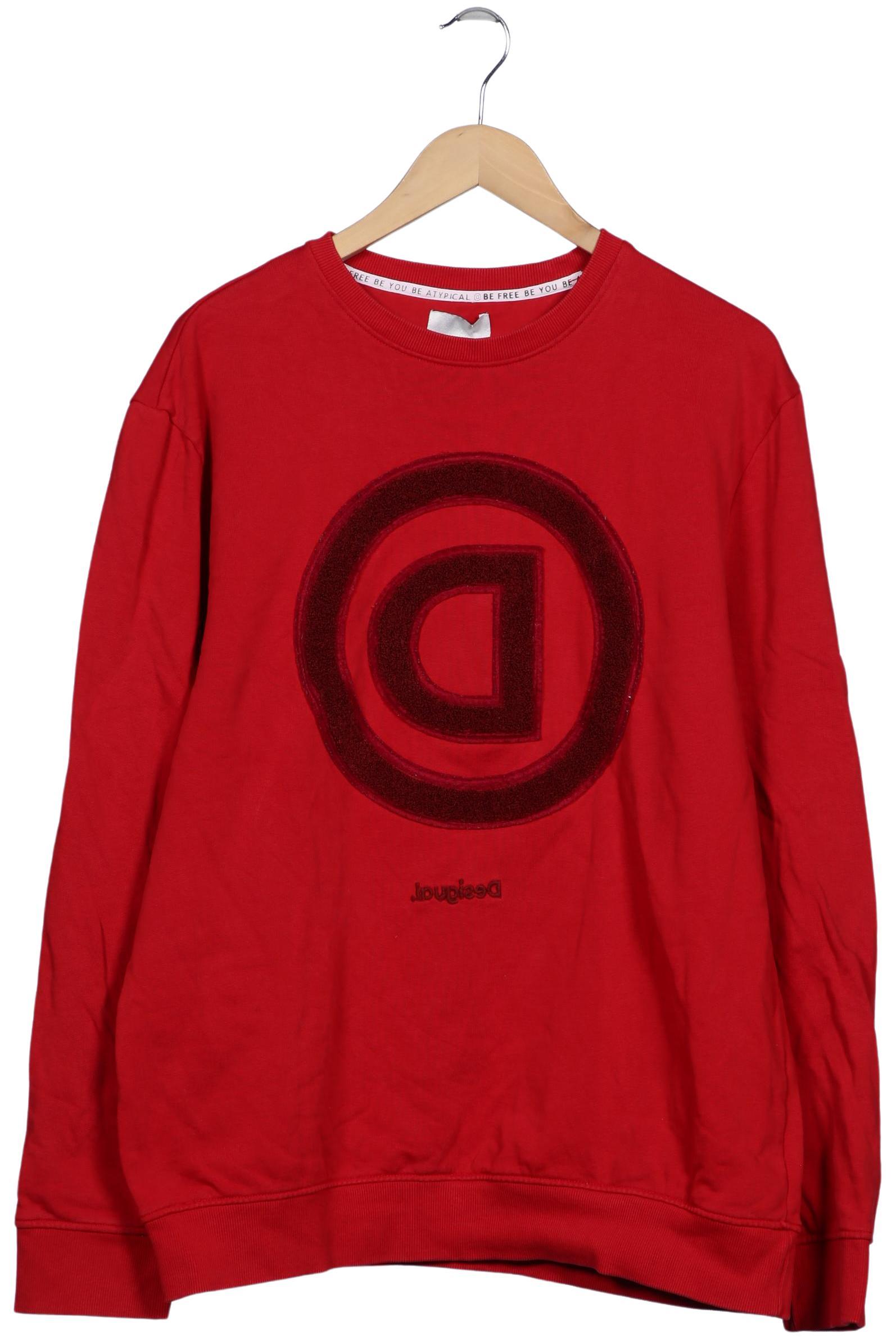 

Desigual Herren Sweatshirt, rot, Gr. 56