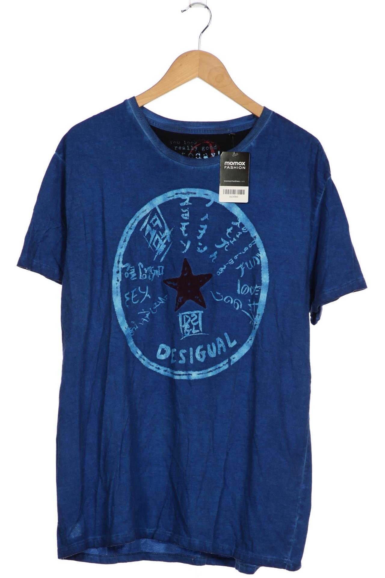 

Desigual Herren T-Shirt, blau, Gr. 56