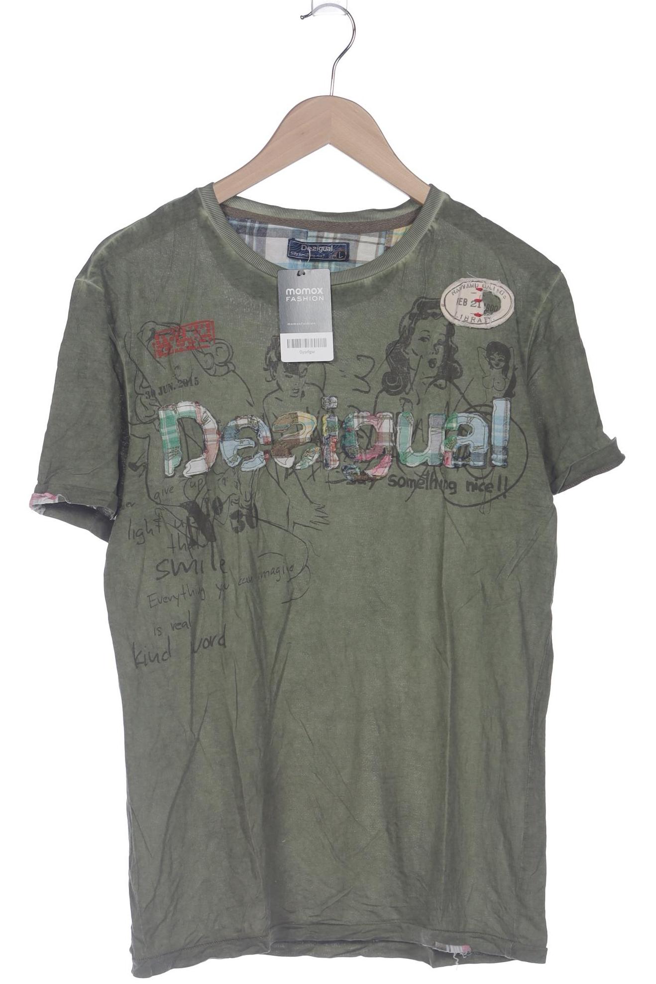 

Desigual Herren T-Shirt, grün, Gr. 52
