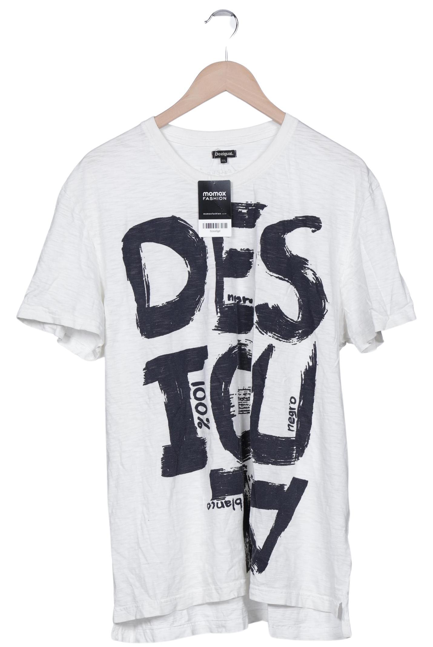 

Desigual Herren T-Shirt, cremeweiß, Gr. 56