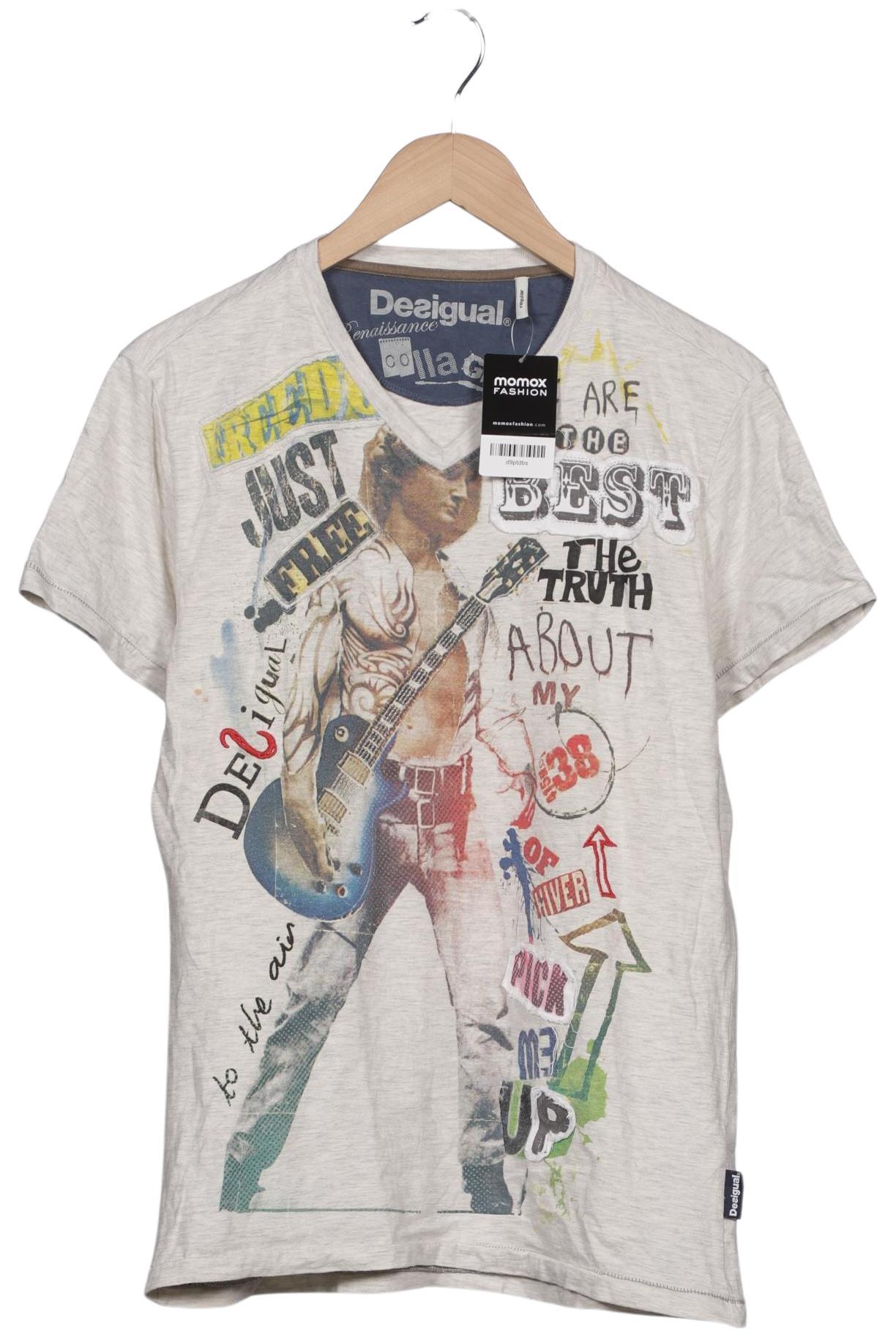 

Desigual Herren T-Shirt, beige, Gr. 52