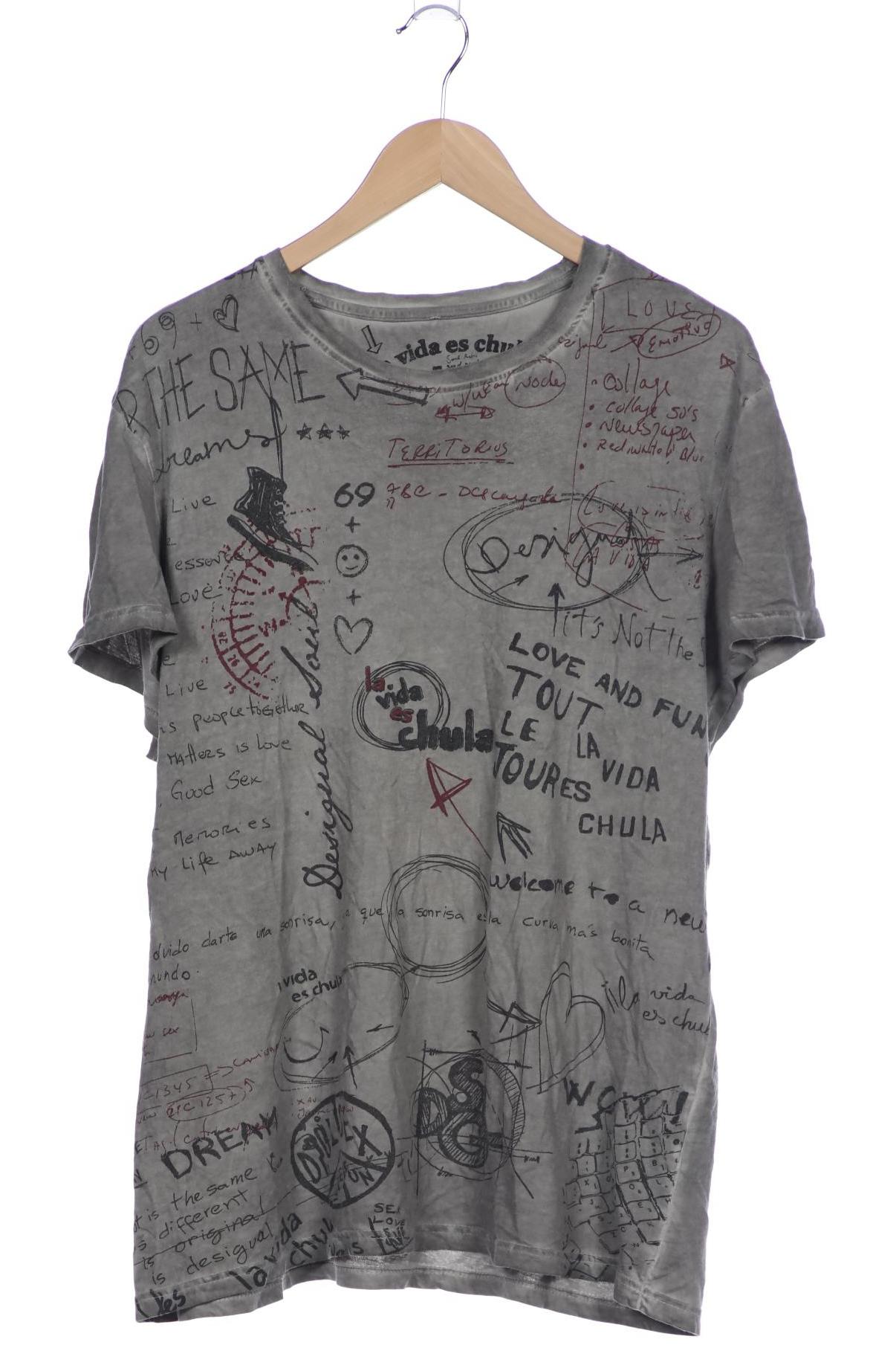 

Desigual Herren T-Shirt, grau, Gr. 54