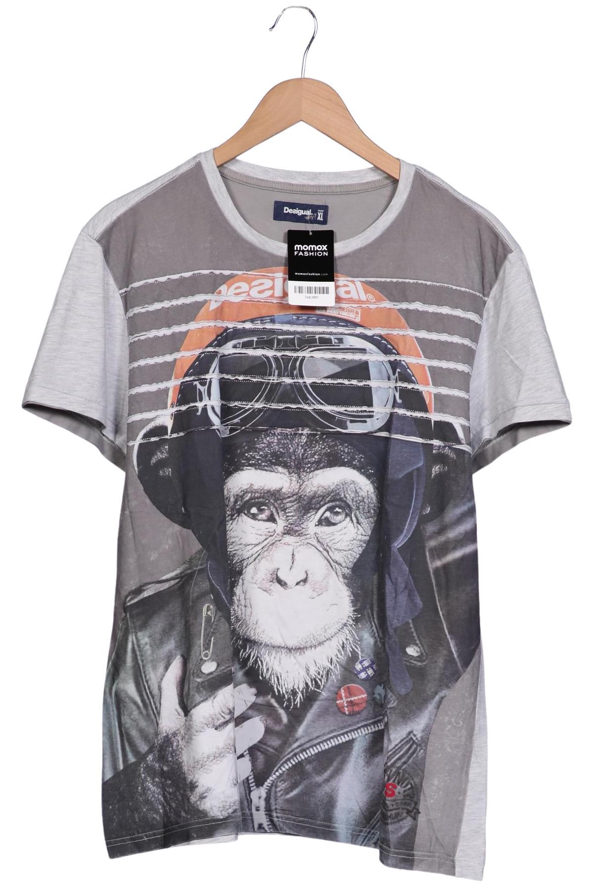 

Desigual Herren T-Shirt, grau, Gr. 54