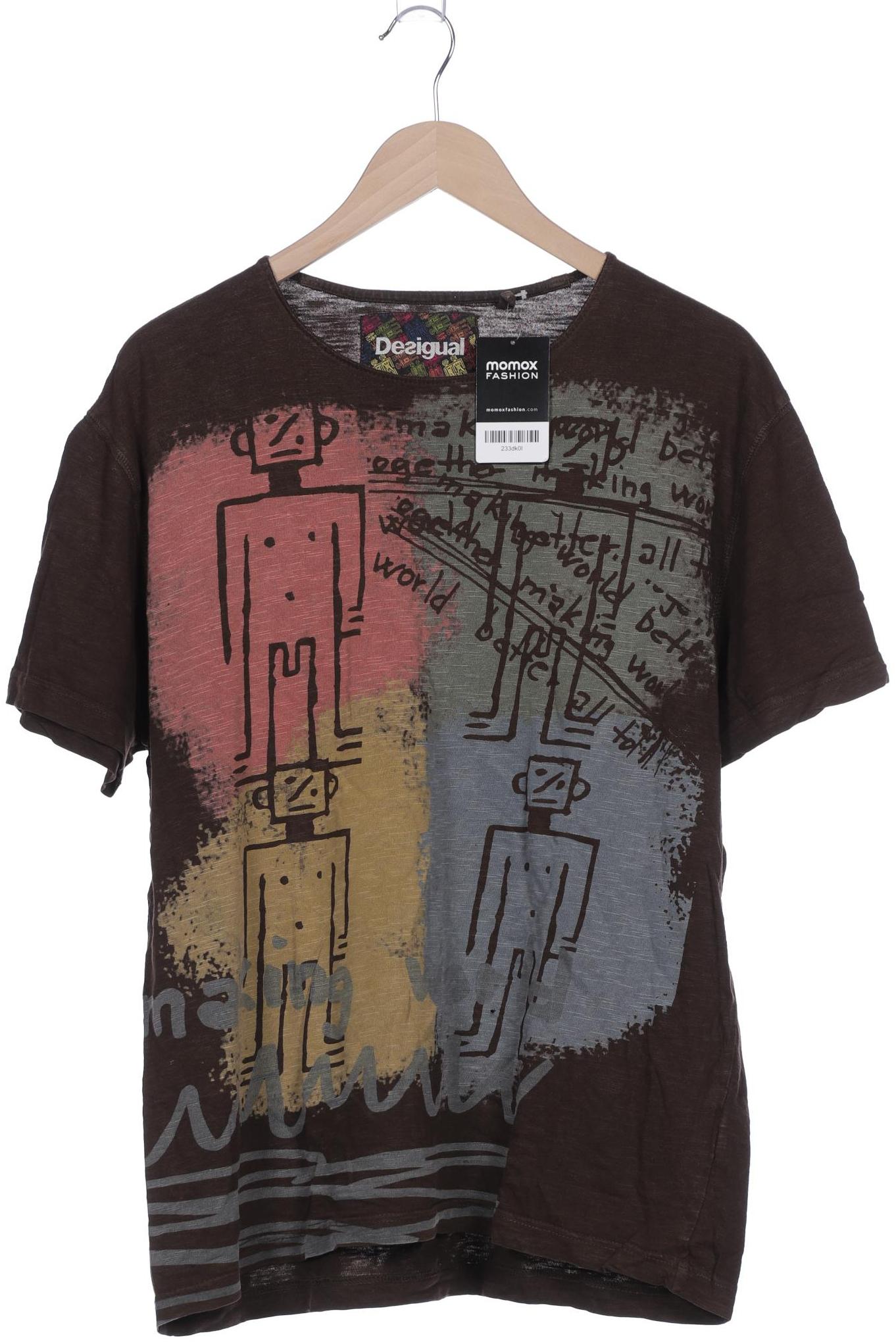 

Desigual Herren T-Shirt, braun, Gr. 56