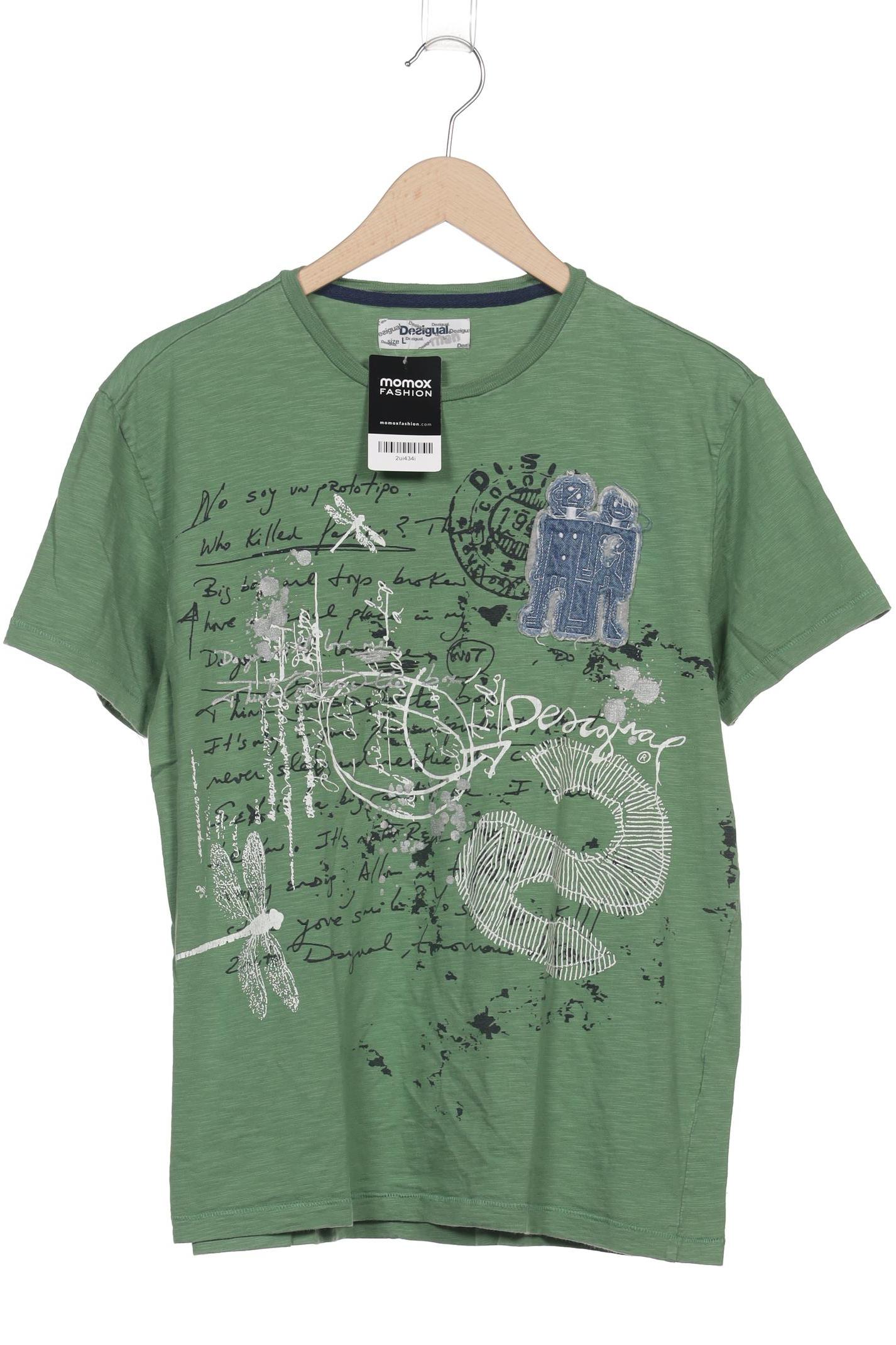 

Desigual Herren T-Shirt, grün, Gr. 52