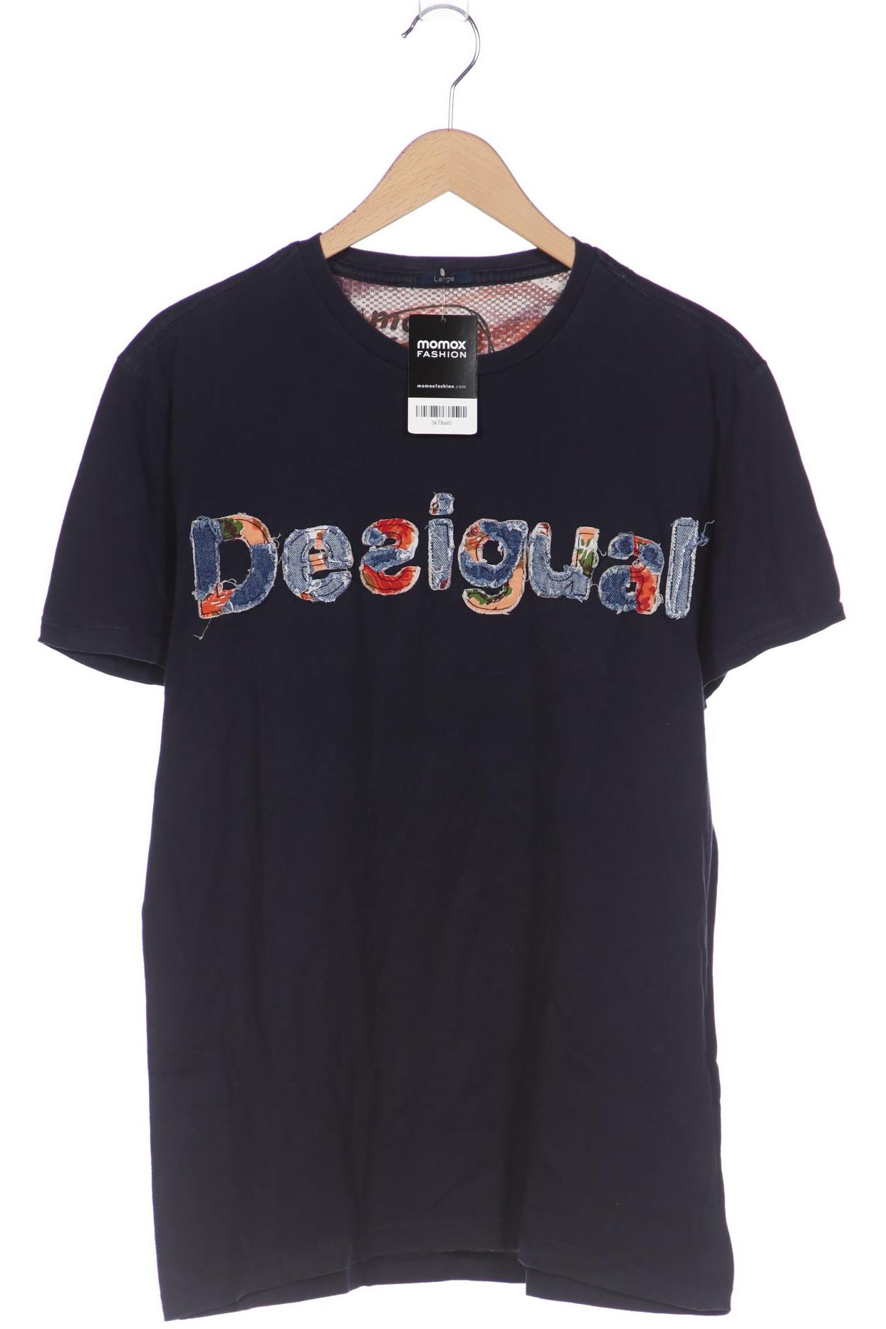 

Desigual Herren T-Shirt, marineblau