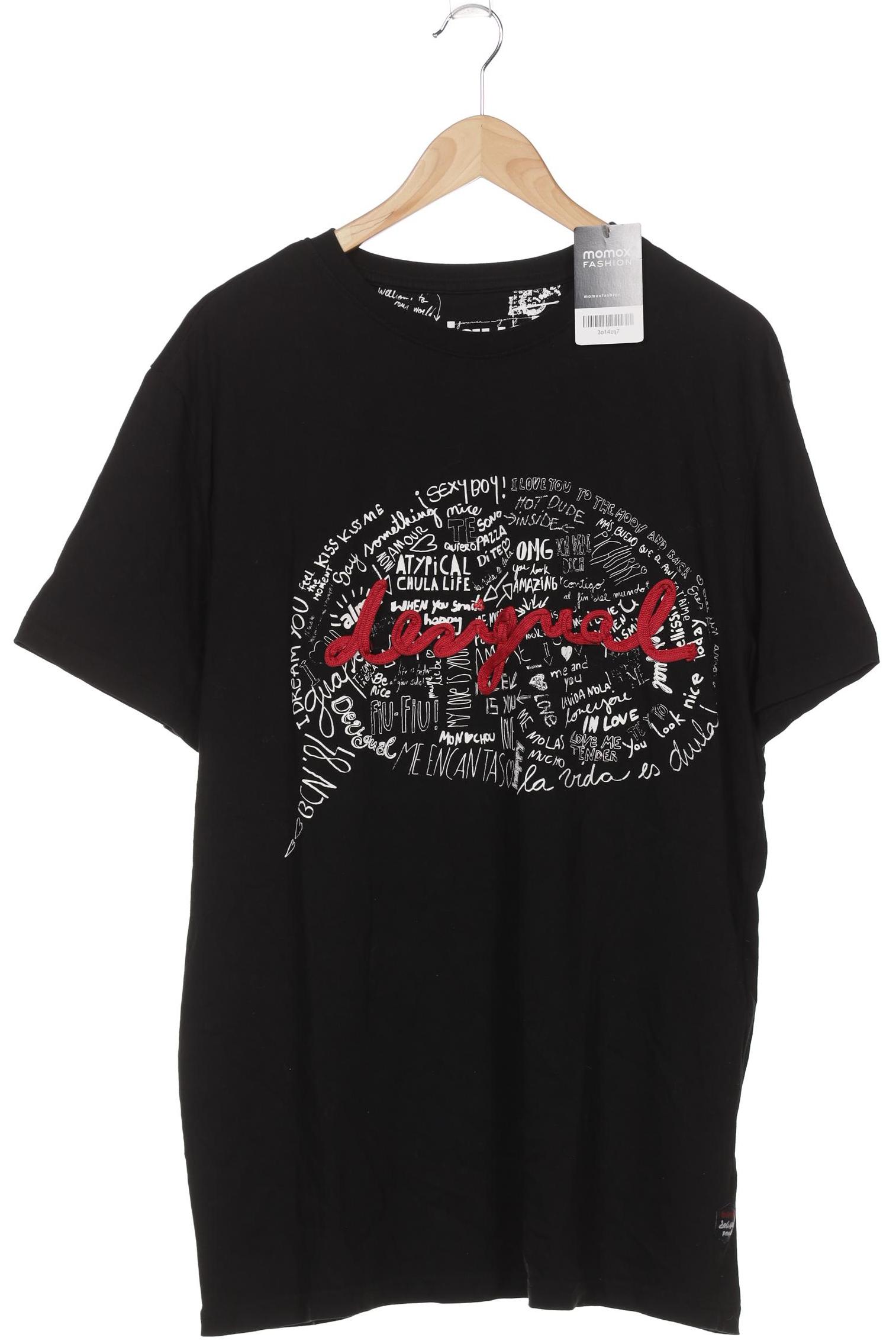 

Desigual Herren T-Shirt, schwarz, Gr. 54