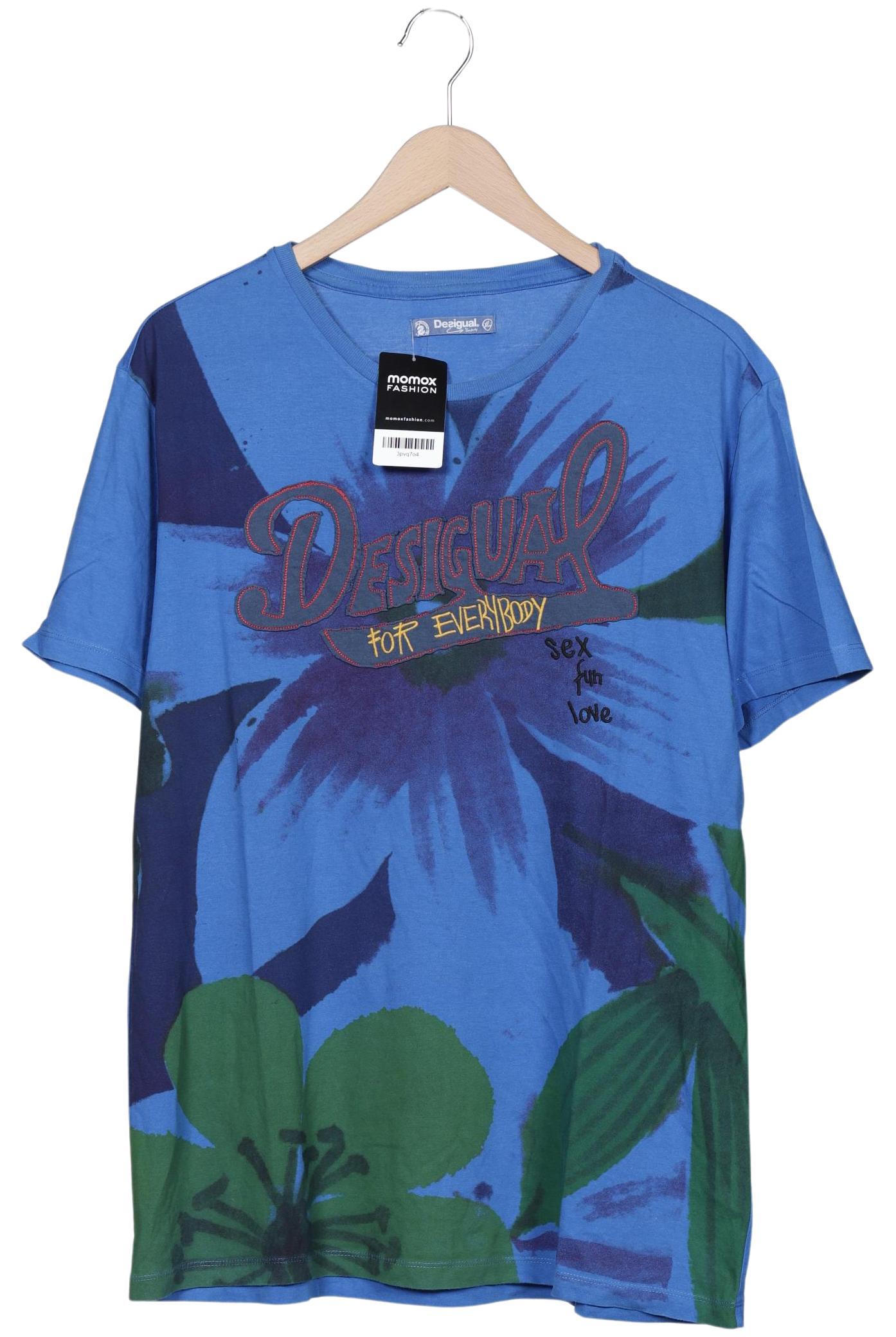 

Desigual Herren T-Shirt, blau, Gr. 54