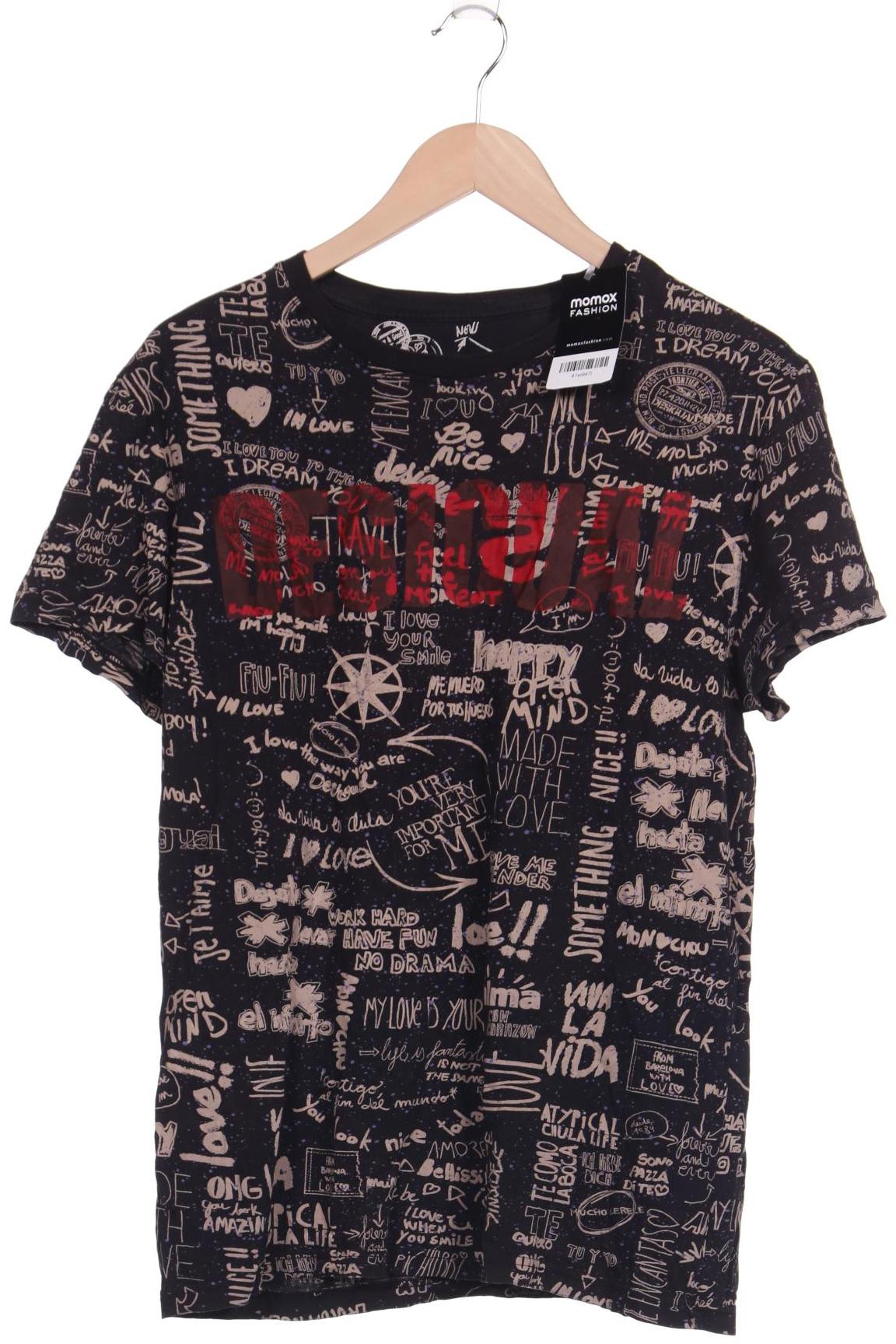 

Desigual Herren T-Shirt, schwarz