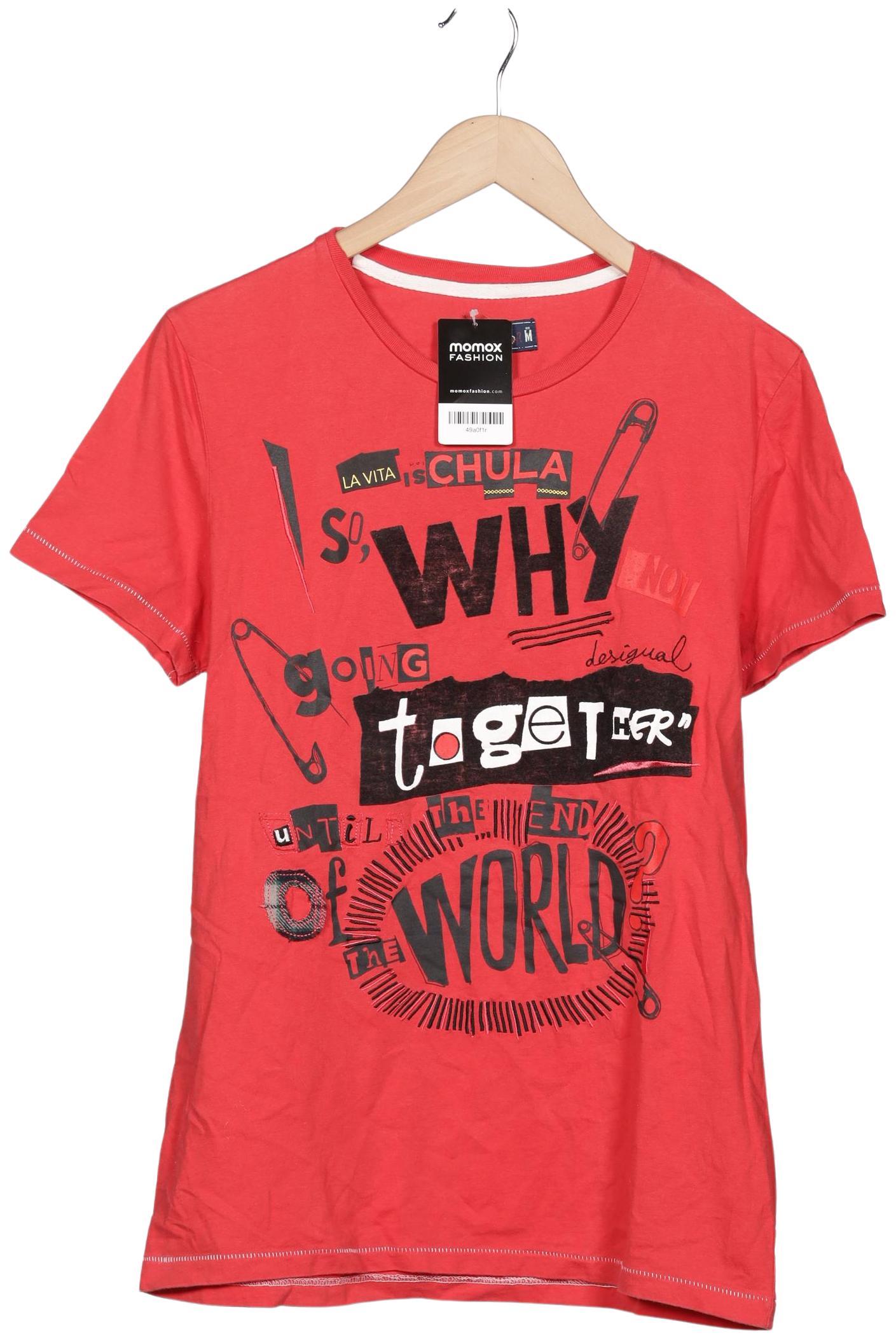 

Desigual Herren T-Shirt, rot, Gr. 48