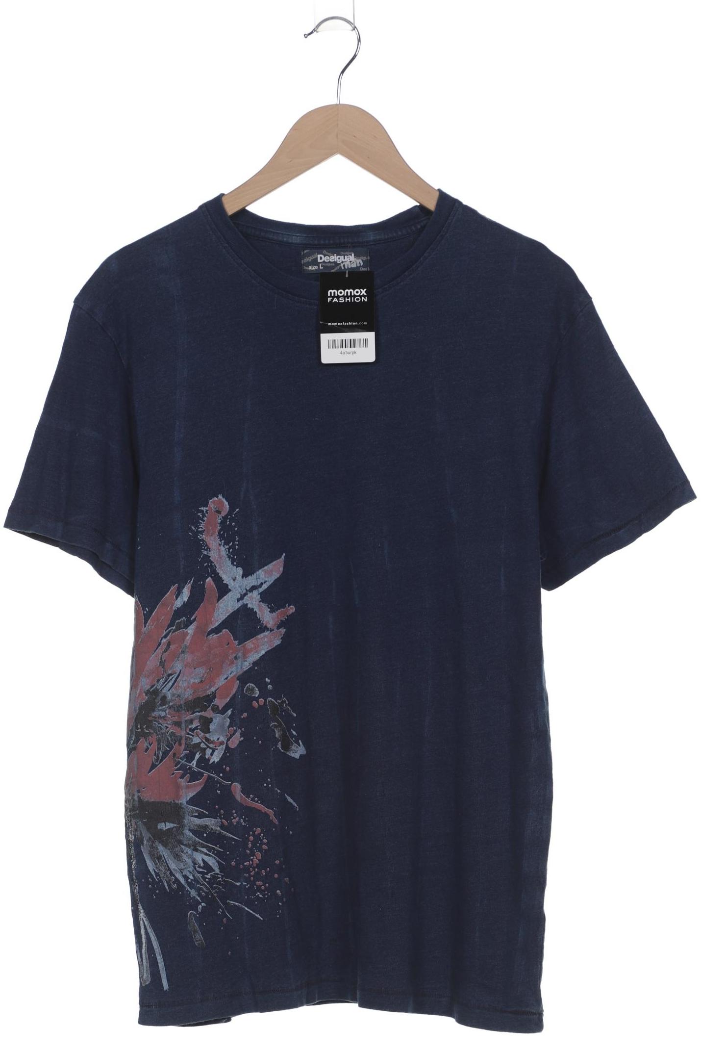

Desigual Herren T-Shirt, marineblau, Gr. 52