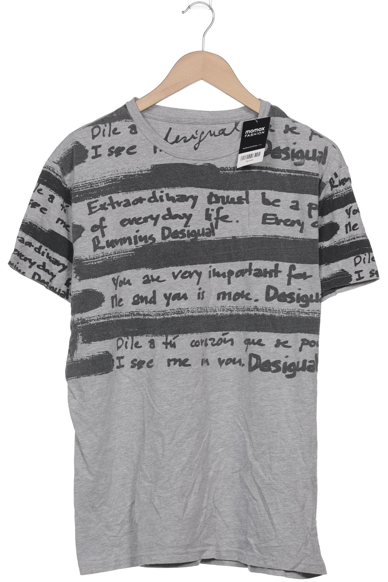 

Desigual Herren T-Shirt, grau, Gr. 52