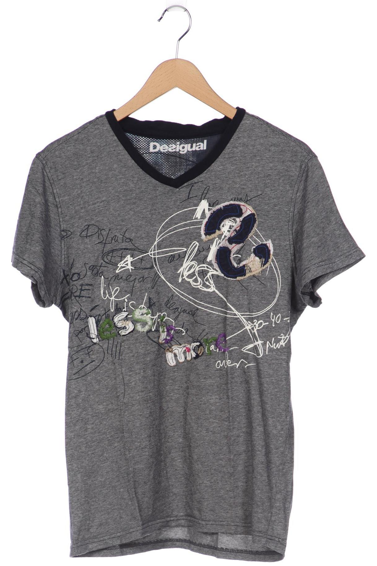 

Desigual Herren T-Shirt, grau, Gr. 52