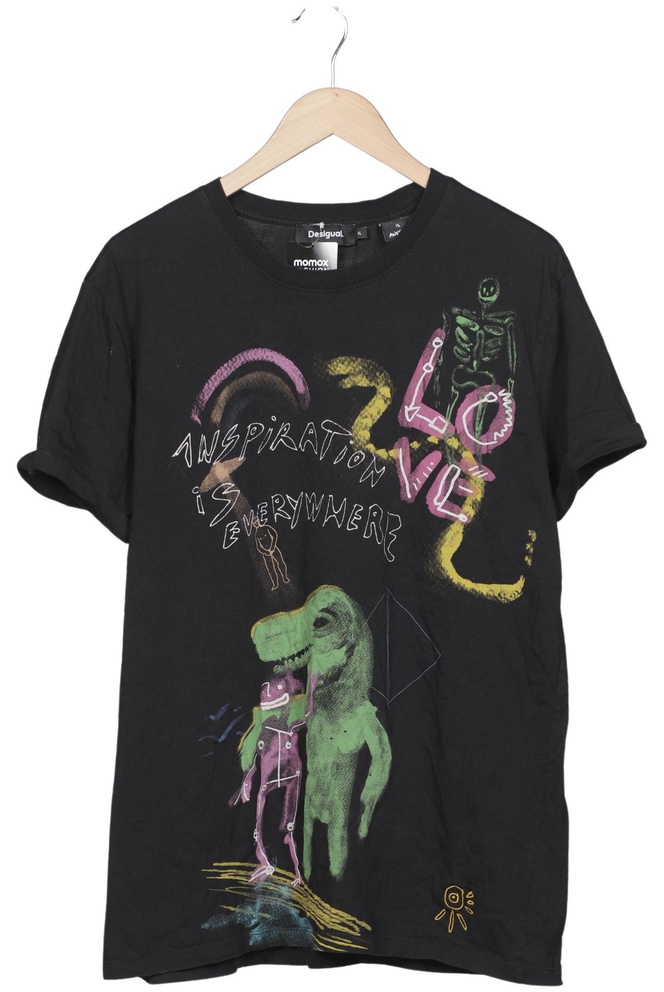 

Desigual Herren T-Shirt, schwarz, Gr. 54