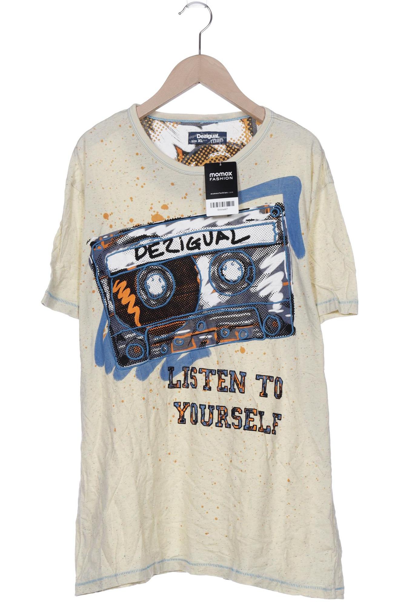 

Desigual Herren T-Shirt, gelb, Gr. 54