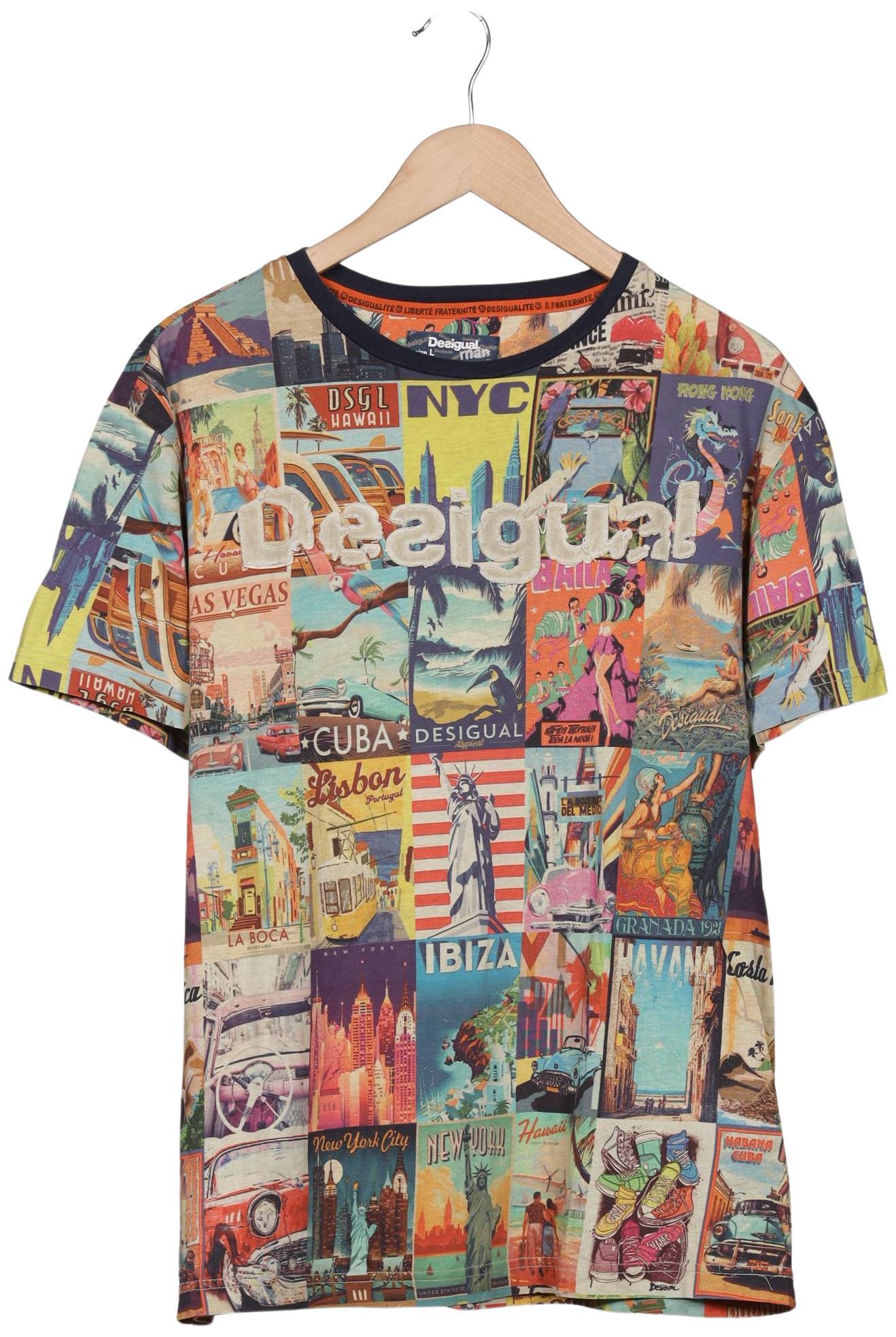 

Desigual Herren T-Shirt, mehrfarbig, Gr. 52