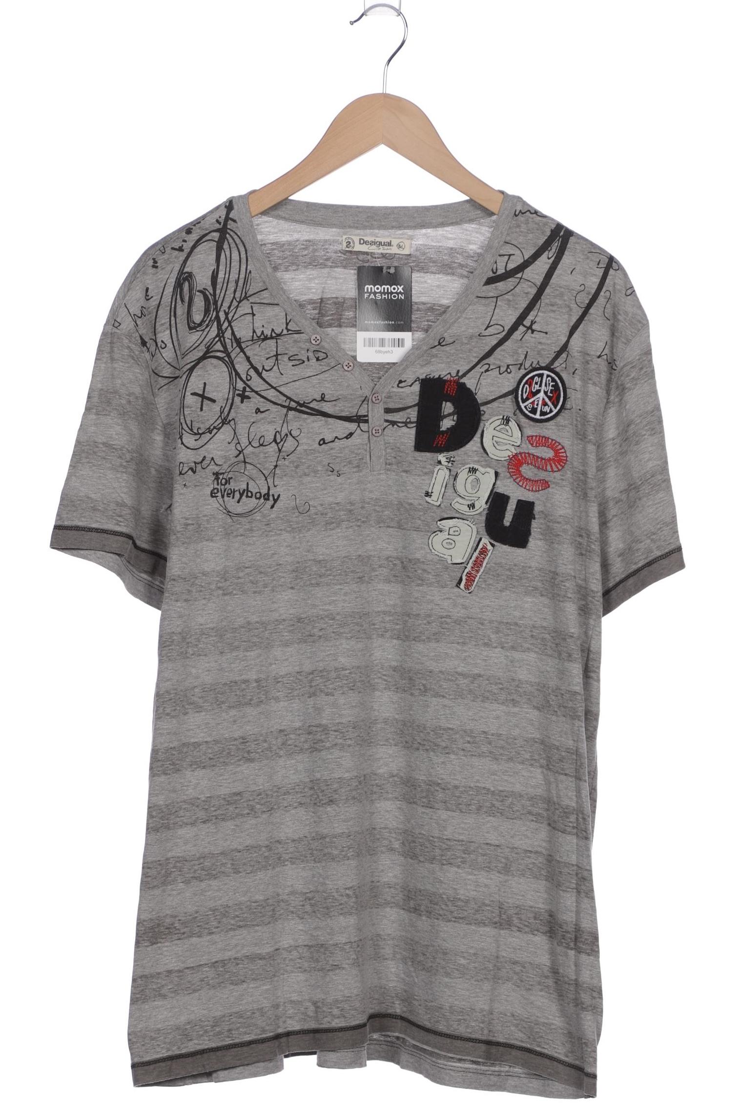 

Desigual Herren T-Shirt, grau, Gr. 58