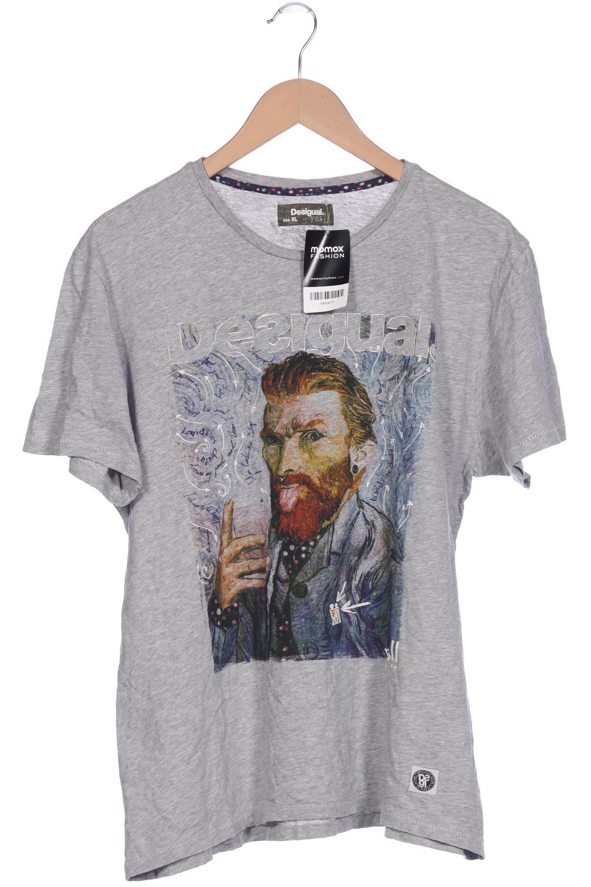 

Desigual Herren T-Shirt, grau, Gr. 54