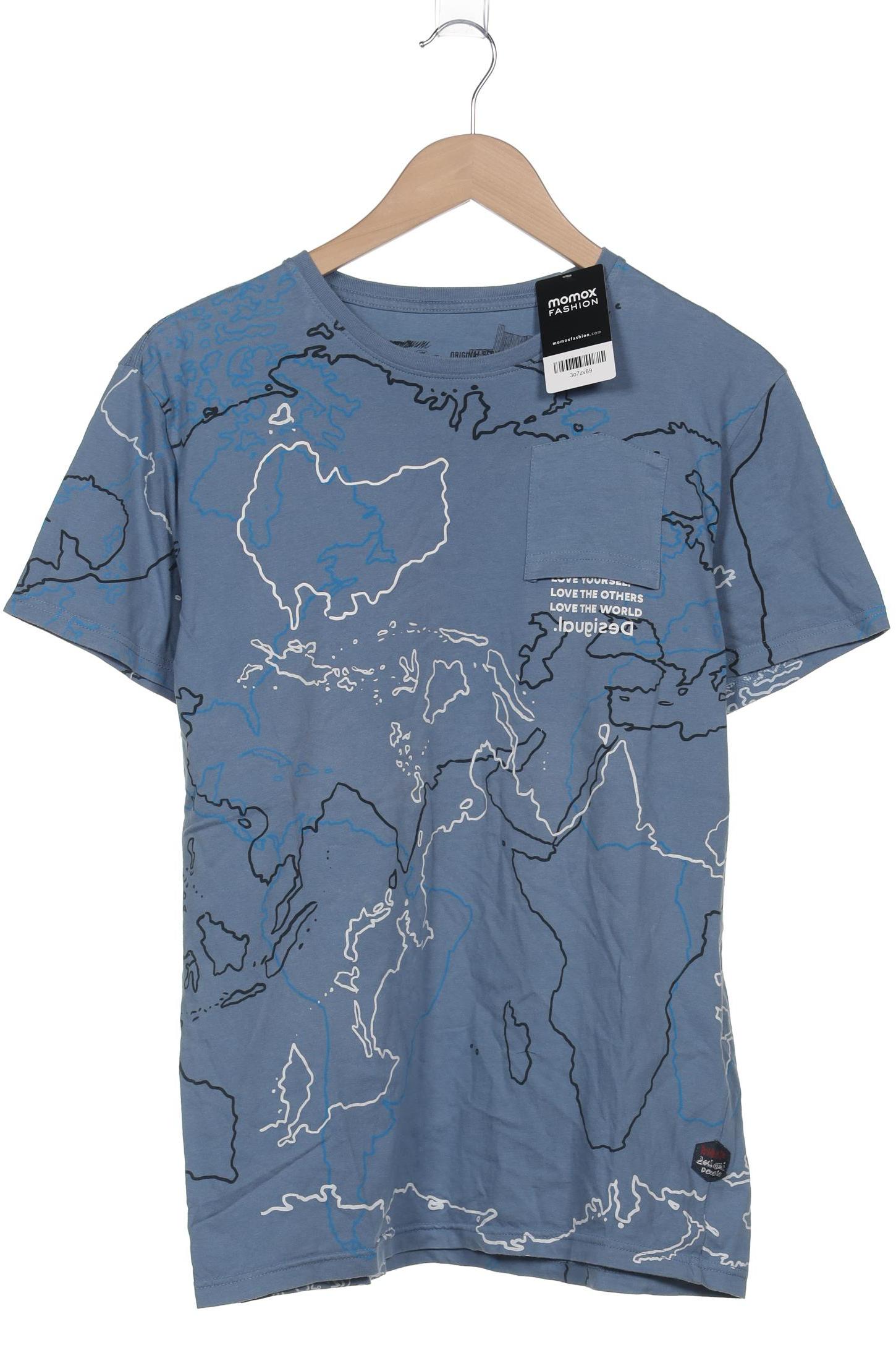 

Desigual Herren T-Shirt, blau, Gr. 52