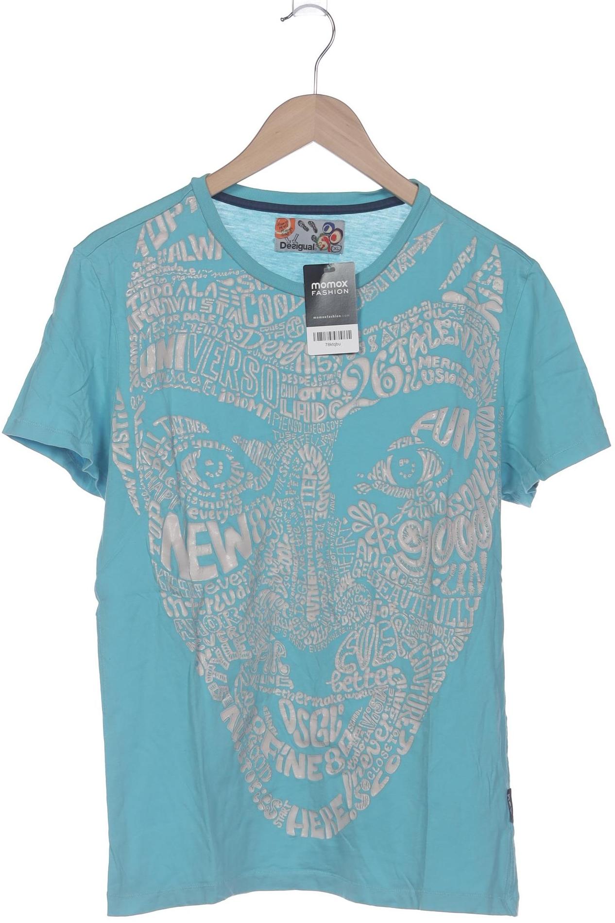 

Desigual Herren T-Shirt, blau, Gr. 54