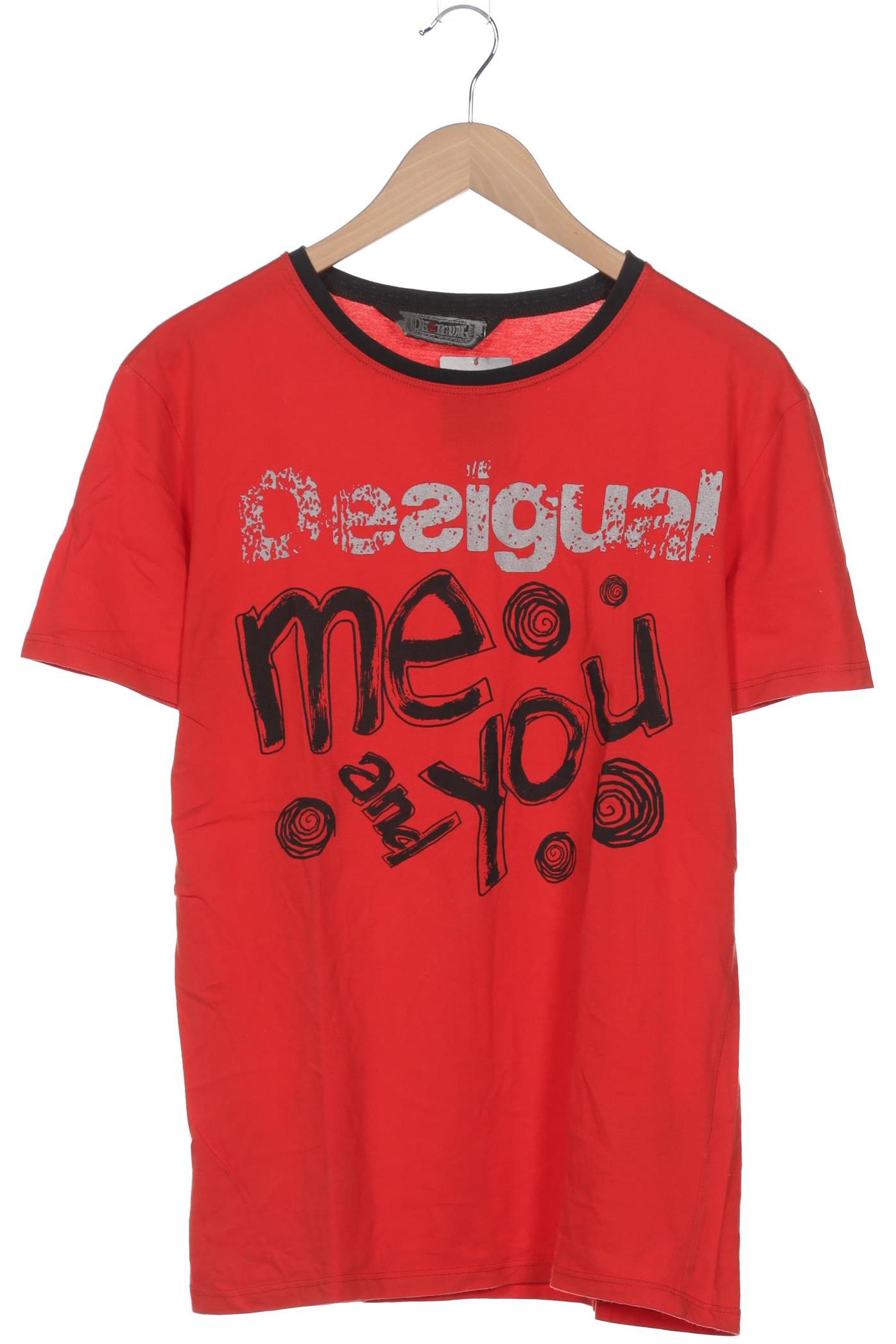 

Desigual Herren T-Shirt, rot, Gr. 52