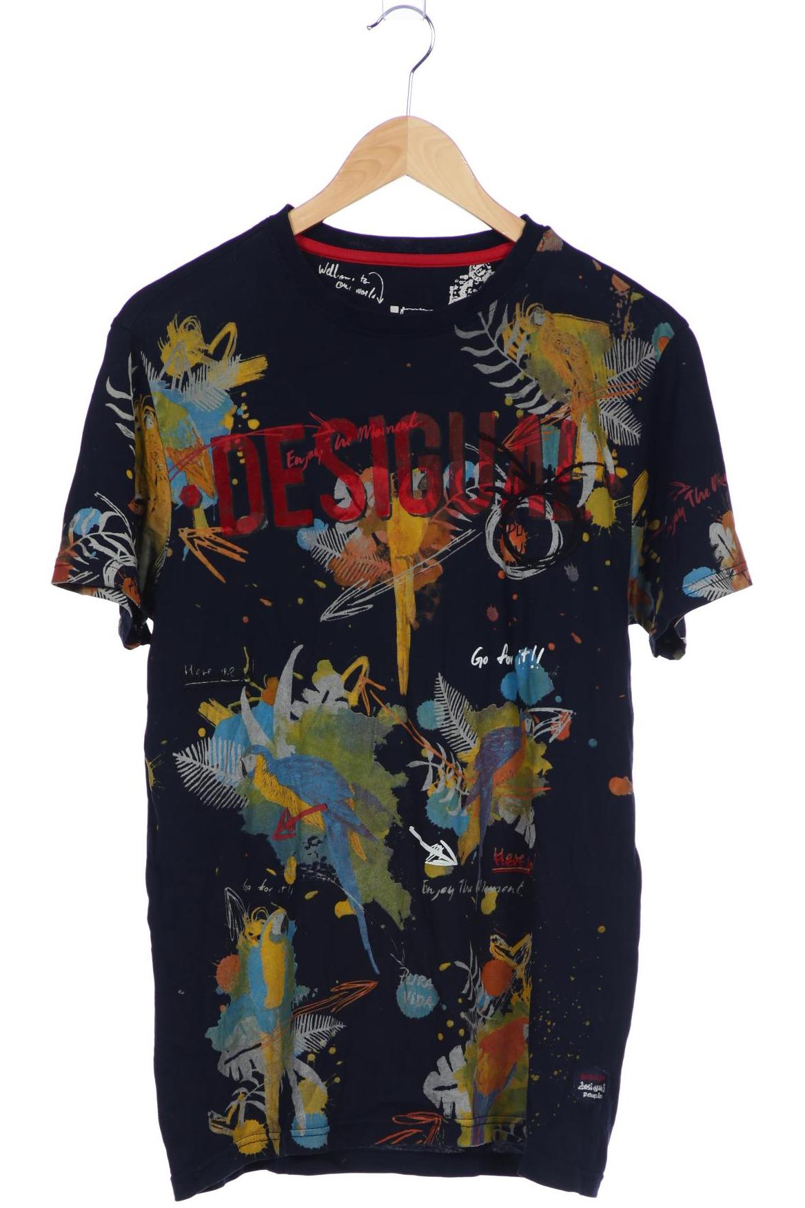 

Desigual Herren T-Shirt, marineblau, Gr. 48