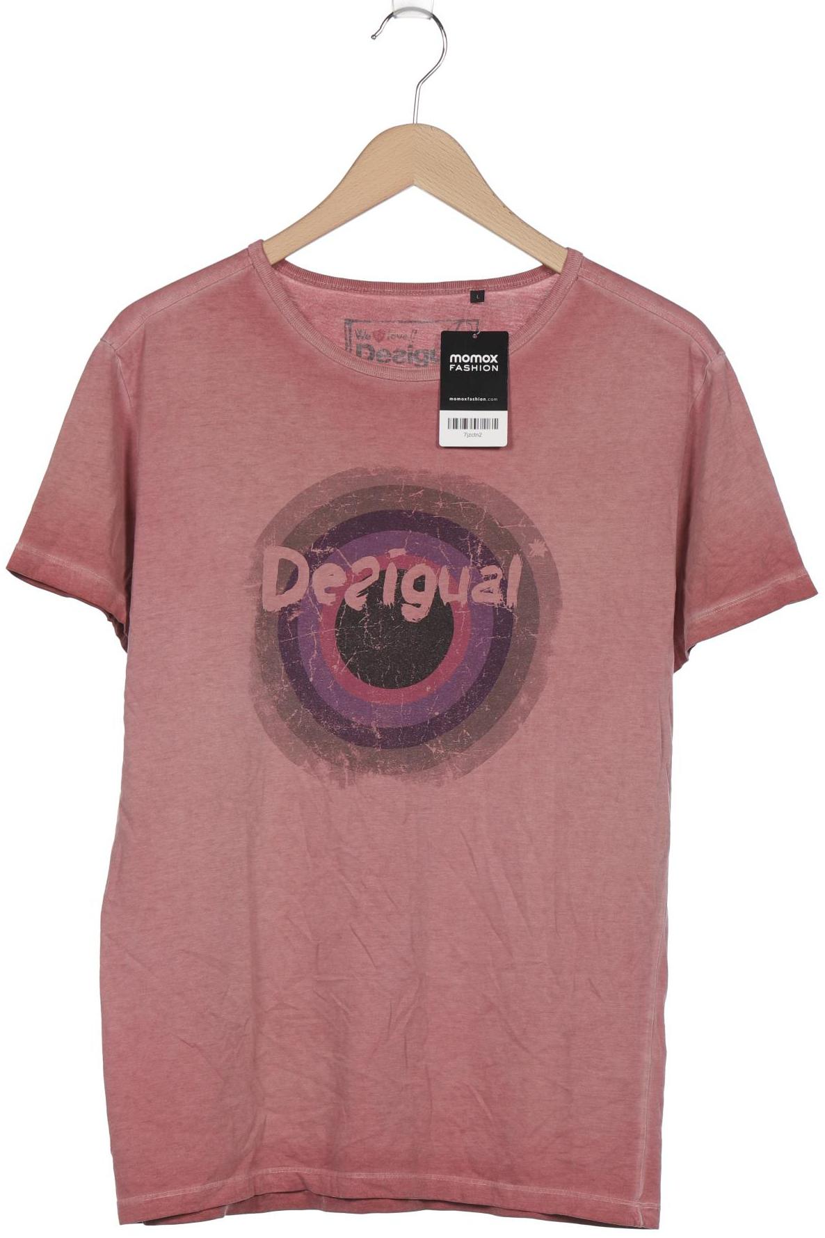 

Desigual Herren T-Shirt, pink