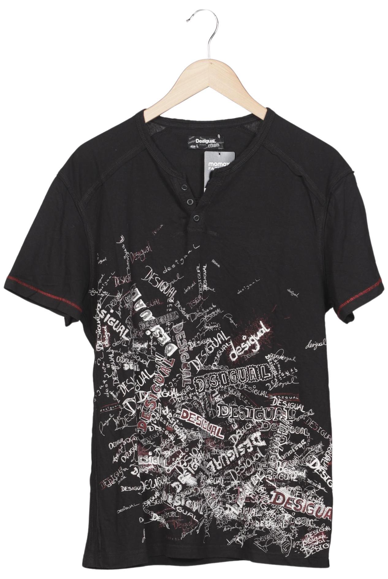 

Desigual Herren T-Shirt, schwarz, Gr. 52