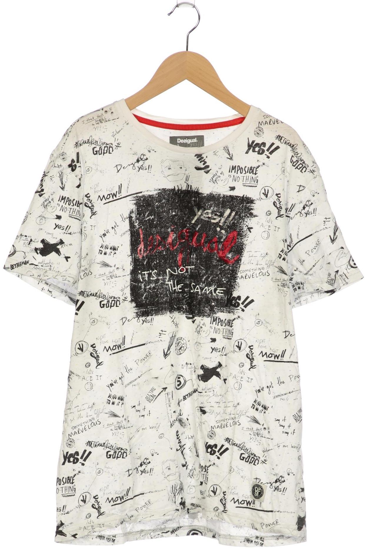 

Desigual Herren T-Shirt, weiß, Gr. 52
