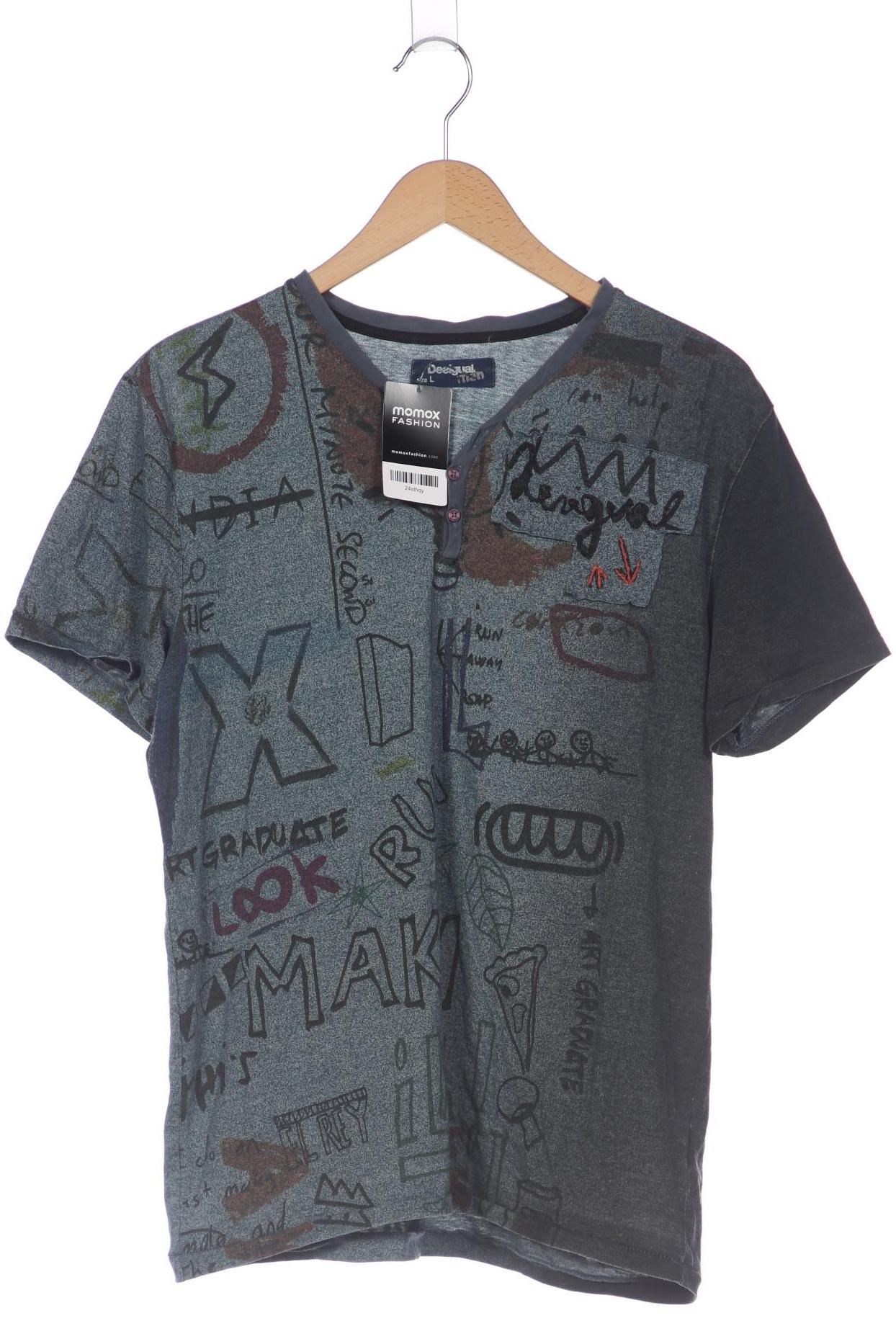 

Desigual Herren T-Shirt, grau, Gr. 52